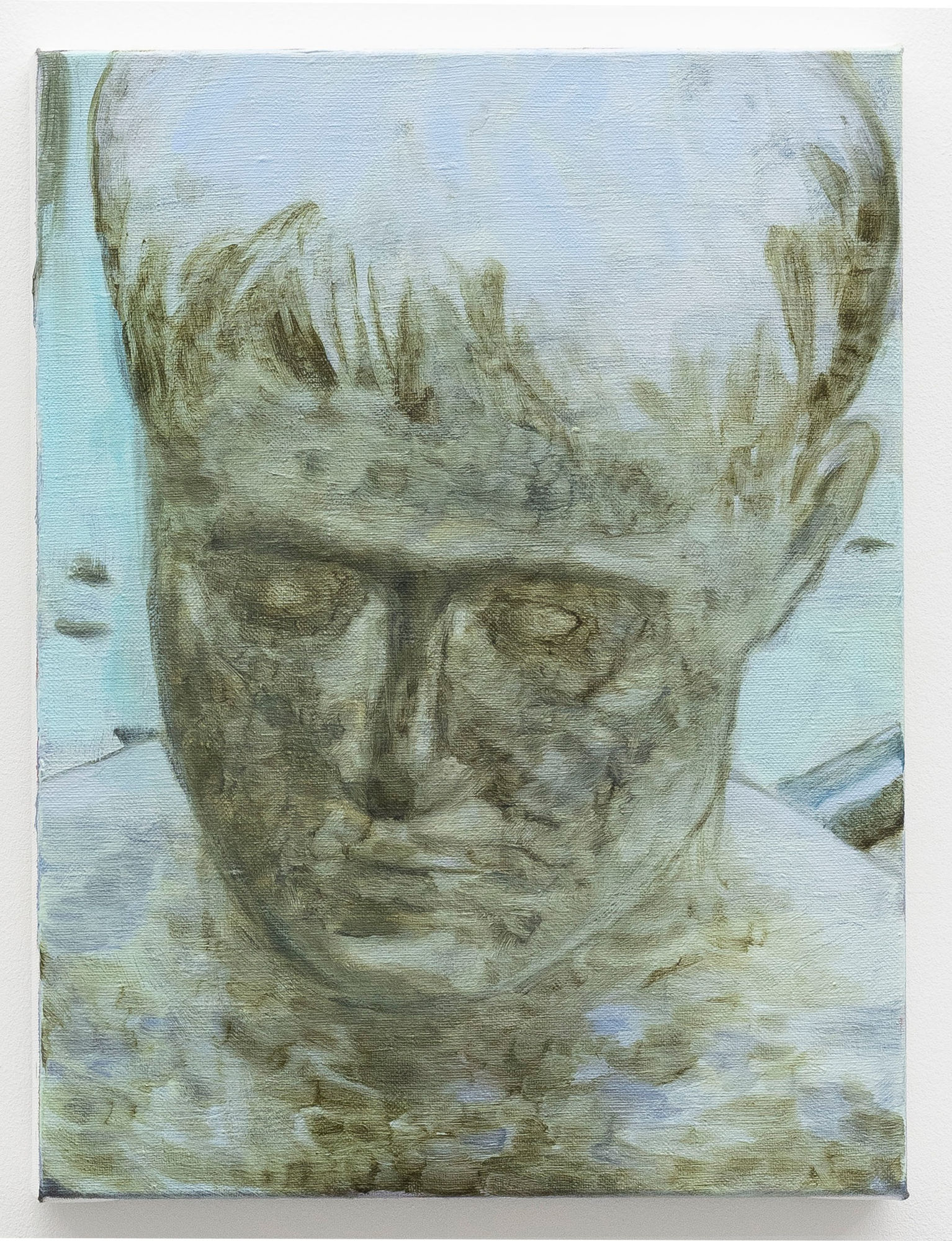 Oscar Lefebvre Miséricorde, 2023 Oil on canvas 40.5 x 30 cm. 16 x 11.8 in.