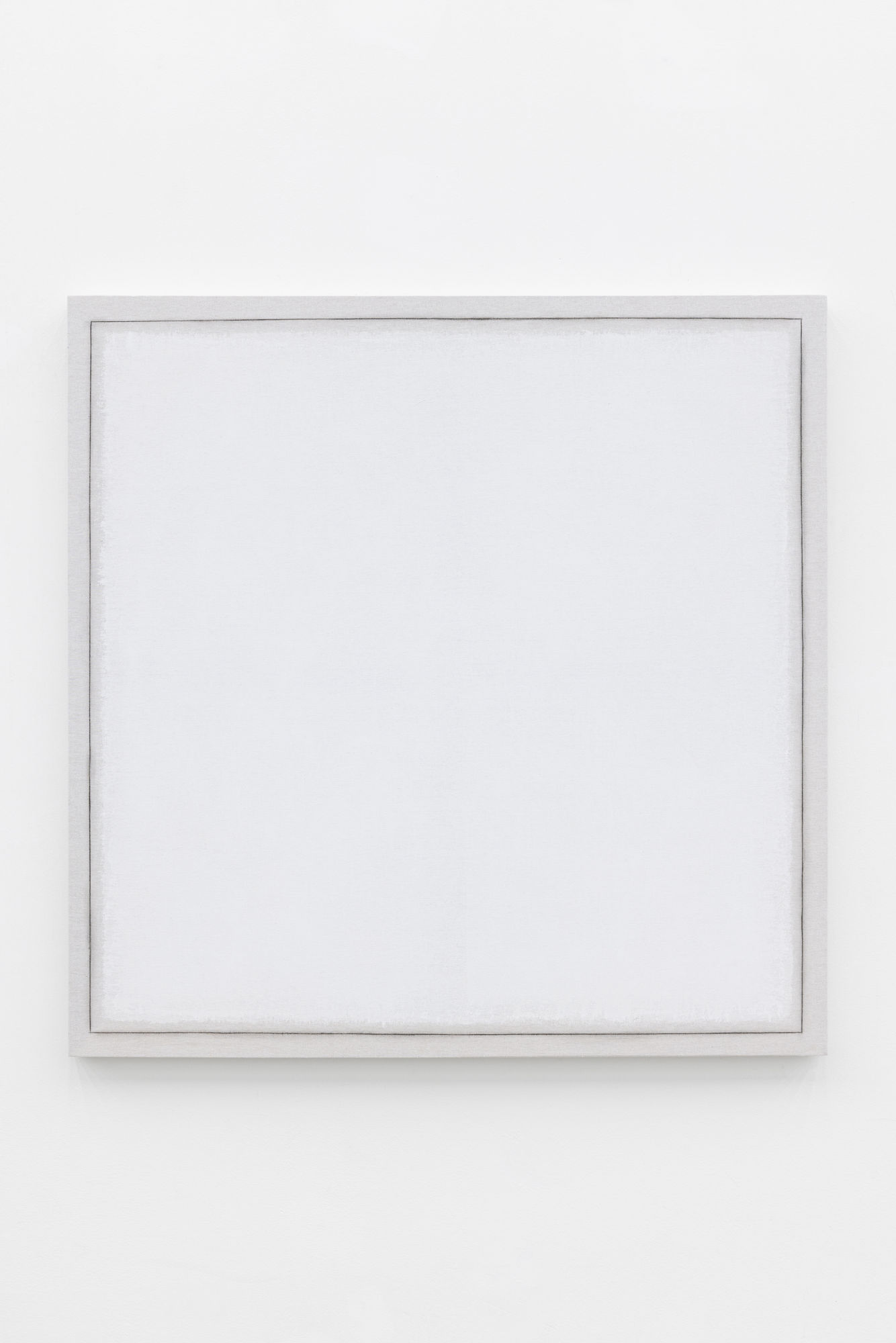 황정희 Hwang Jeong Hee Cloud 251112, 2025 Acrylic and graphite with linen 91 x 91 cm