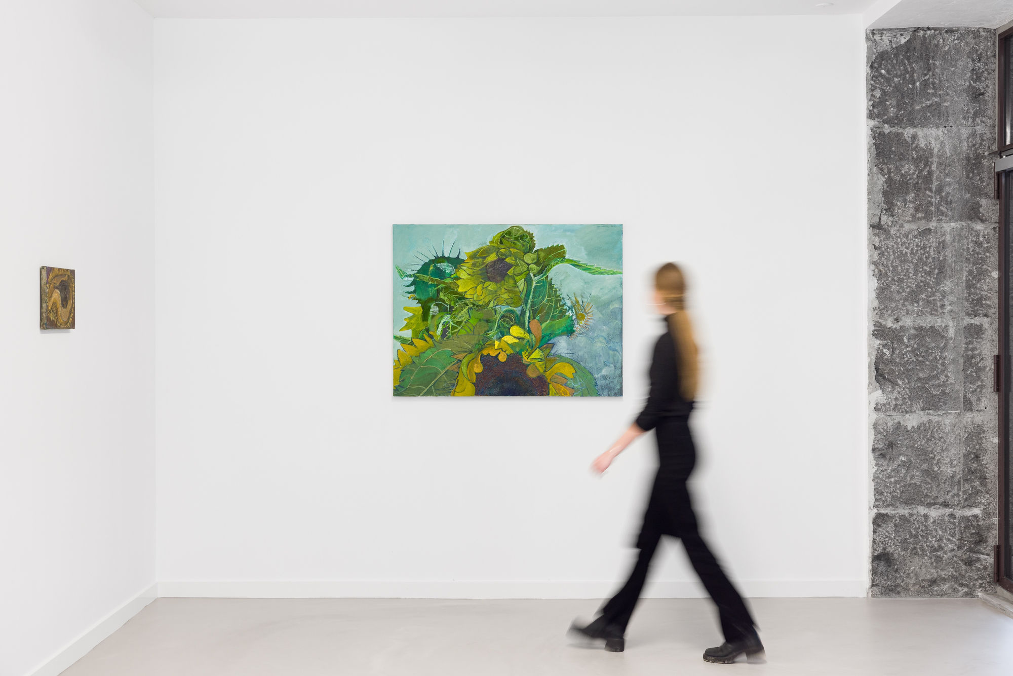 Igor Moritz, Sunflowers (Blue), 2025. View work