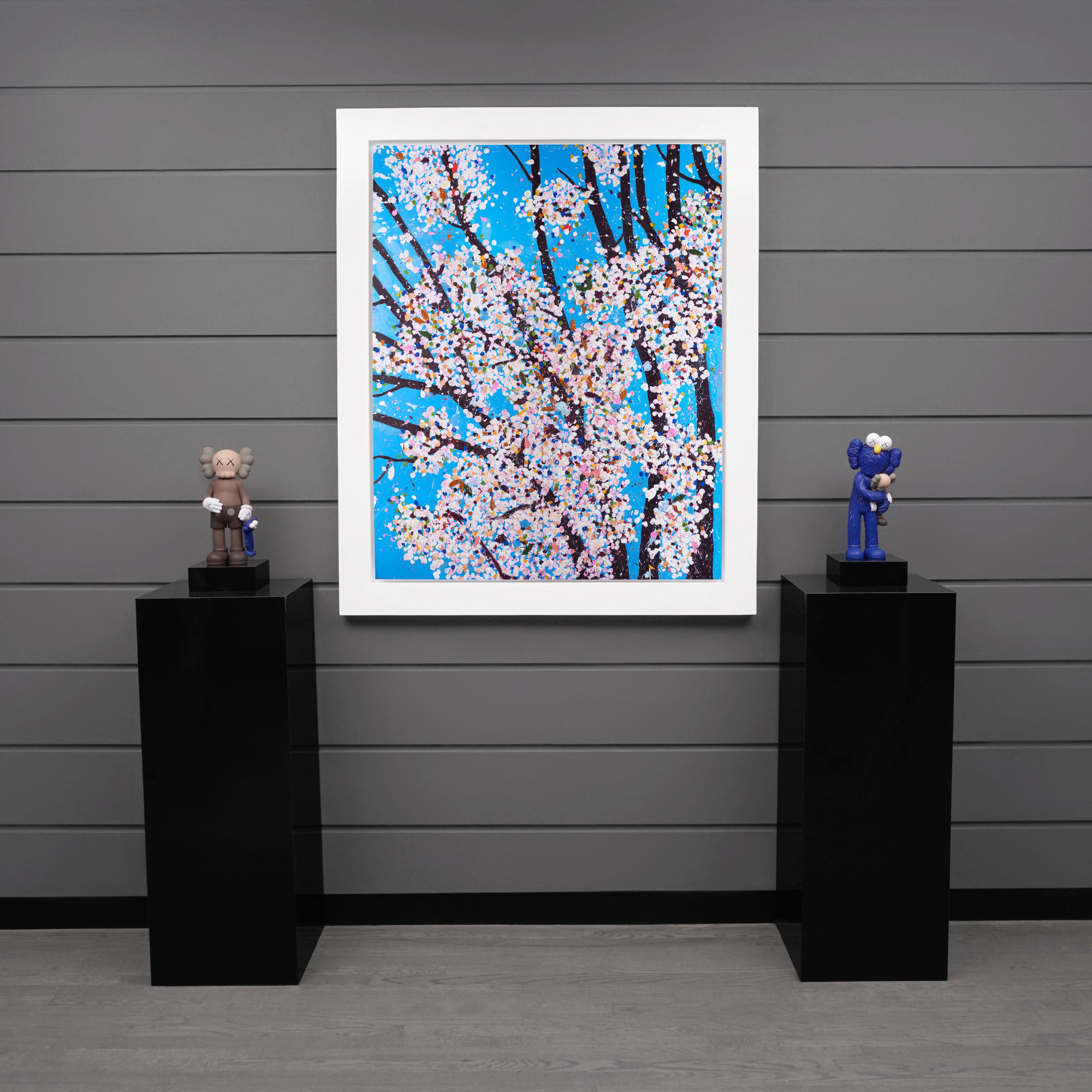 Damien Hirst, The Virtues 'Justice' Limited Edition 'Cherry Blossom' Landscape, 2021