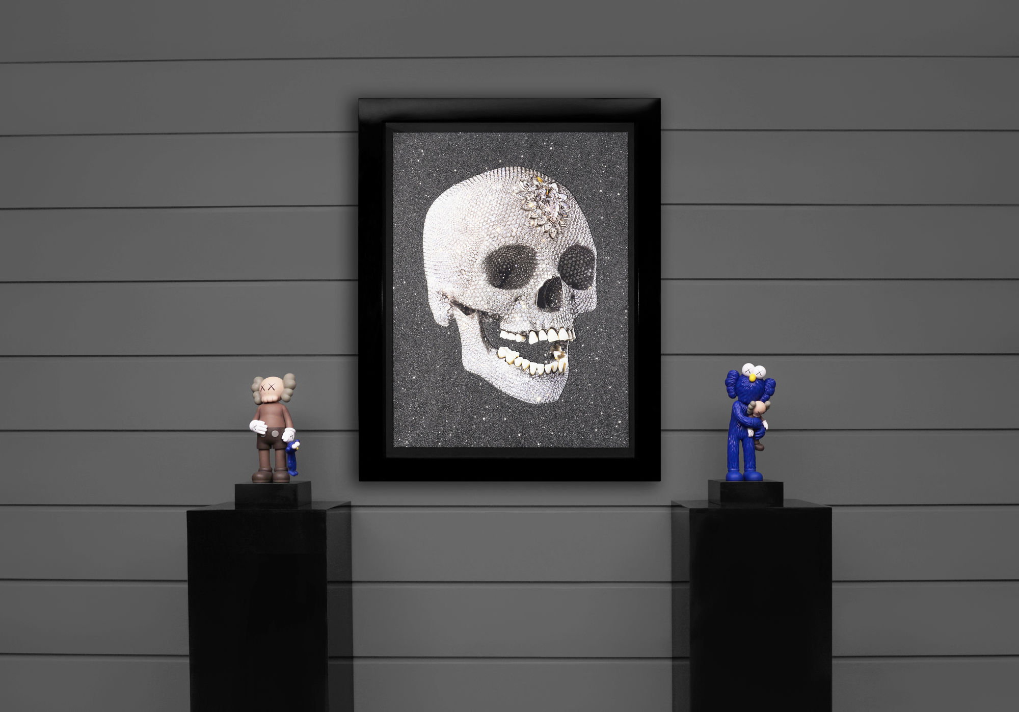 Damien Hirst, 'For The Love Of God Laugh' Skull with Diamond Dust, 2007