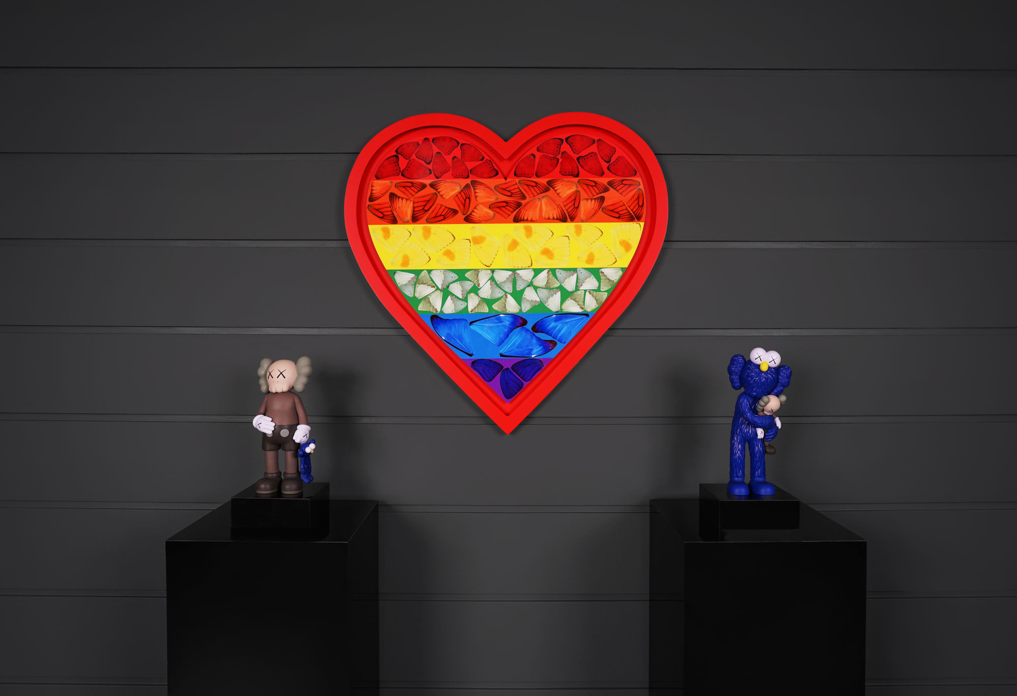 Damien Hirst, 'Rainbow Butterfly Heart,' 2020