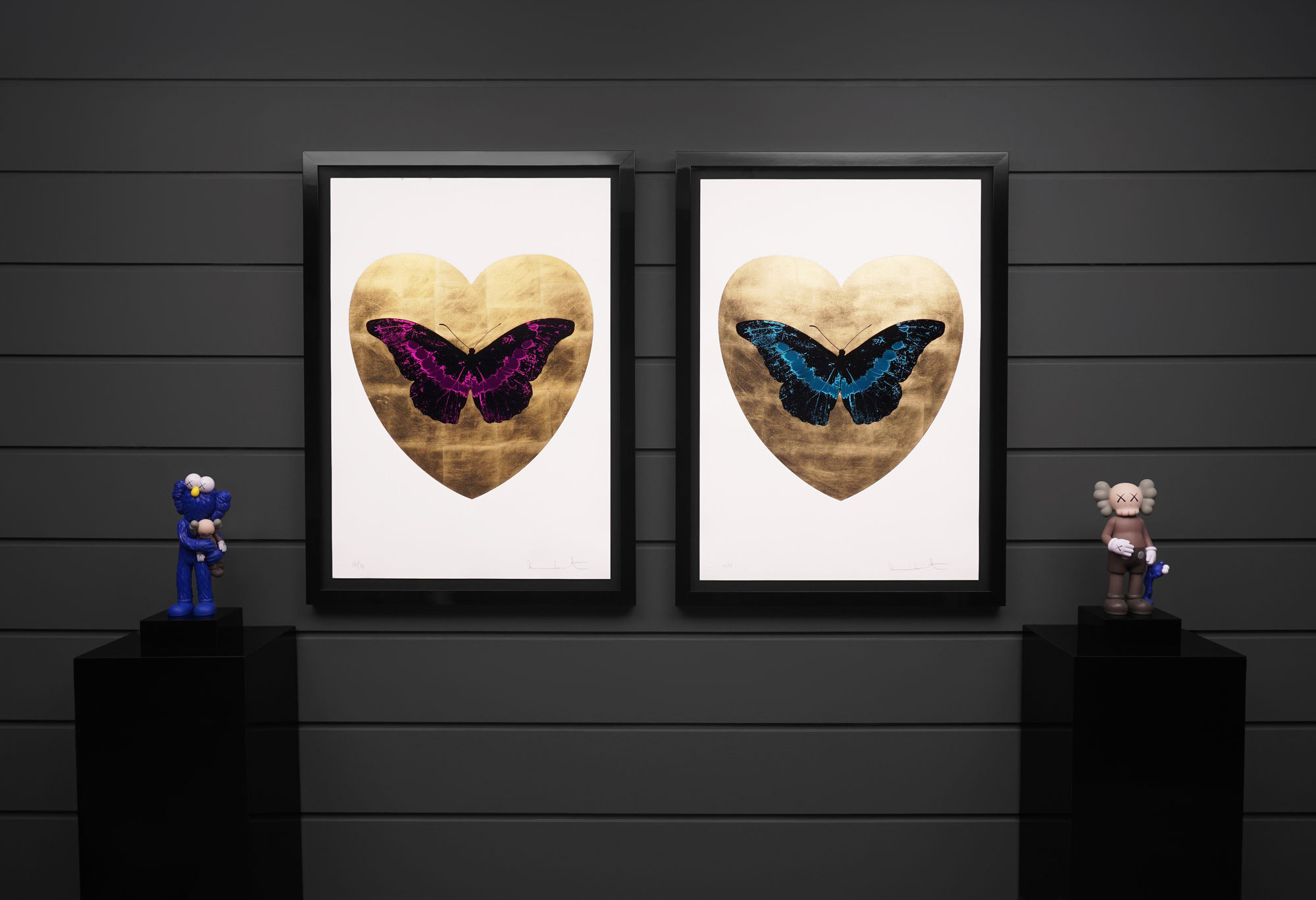 DAMIEN HIRST 'I LOVE YOU' BUTTERFLIES, 2015