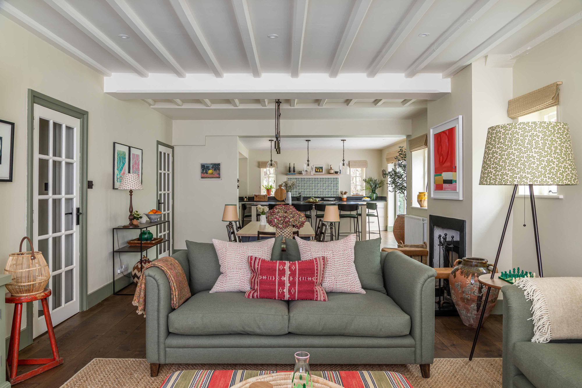 Emily Thornton and Catherine Cazalet with interior by Alice Leigh Design. Photograpy by Jonathan Bond.