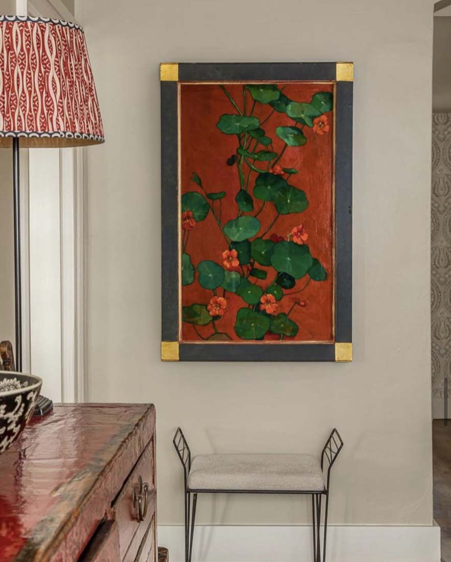 VJ Keegan Nasturtiums, interior by Alice Leigh Design
