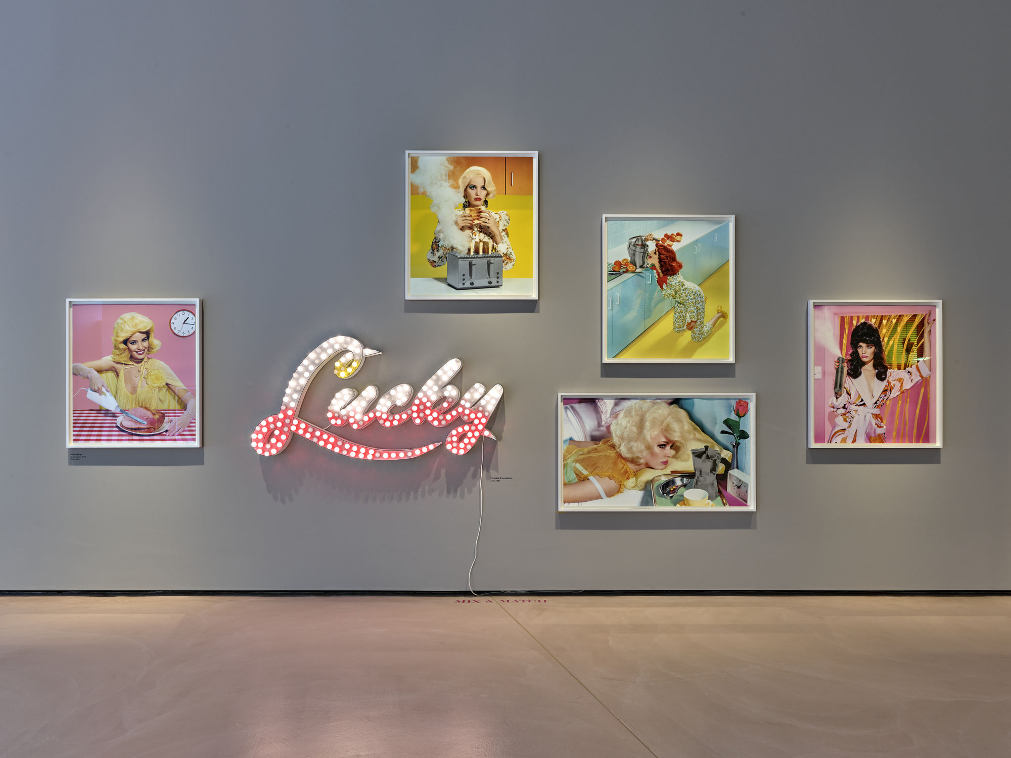 Mix & Match - with works by Miles Aldridge and Tim Noble & Sue Webster Photo Credit: ©Felix Jungo Photography