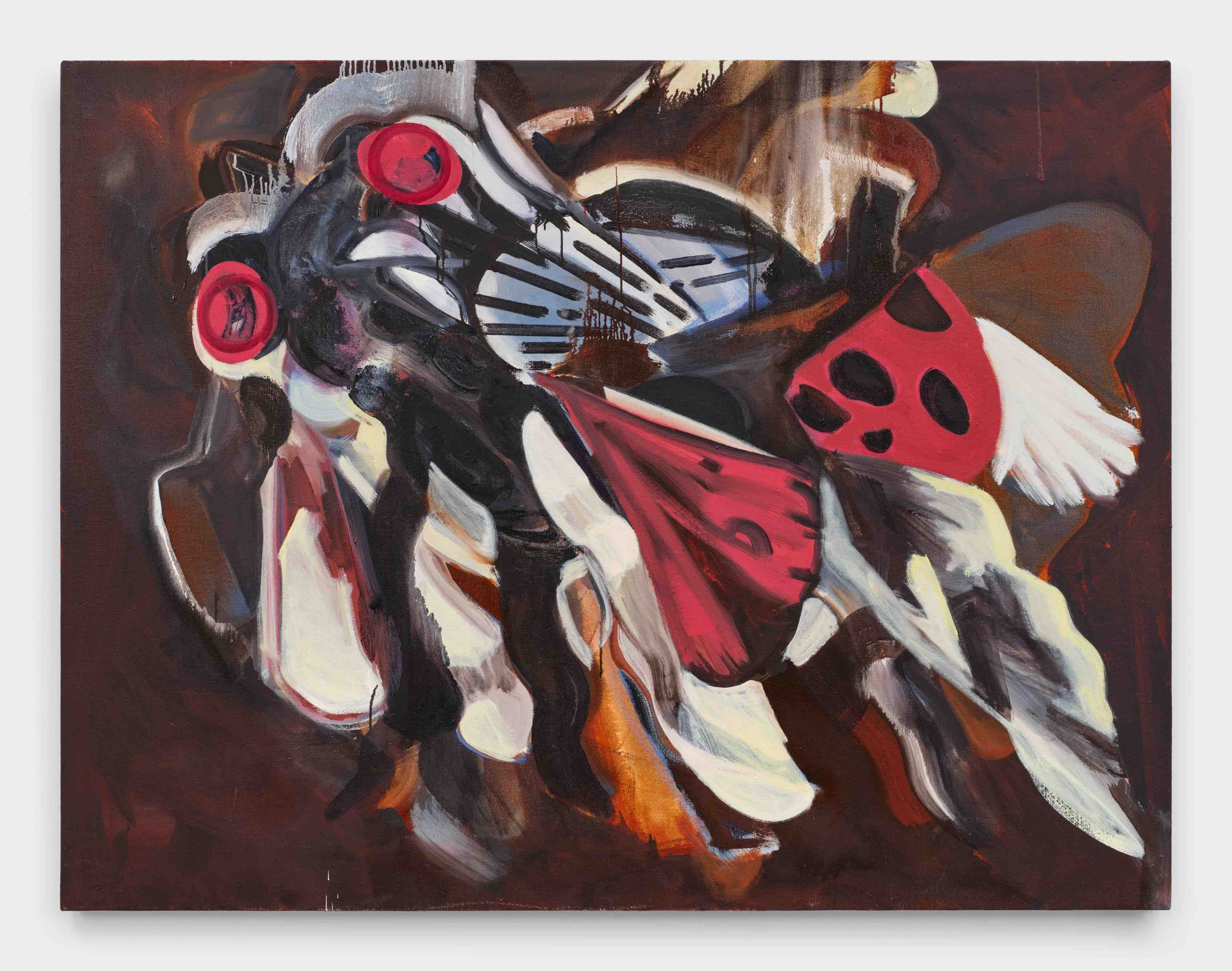Invasive, 2023, oil on canvas, 107 x 140 cm | 42 x 55 in