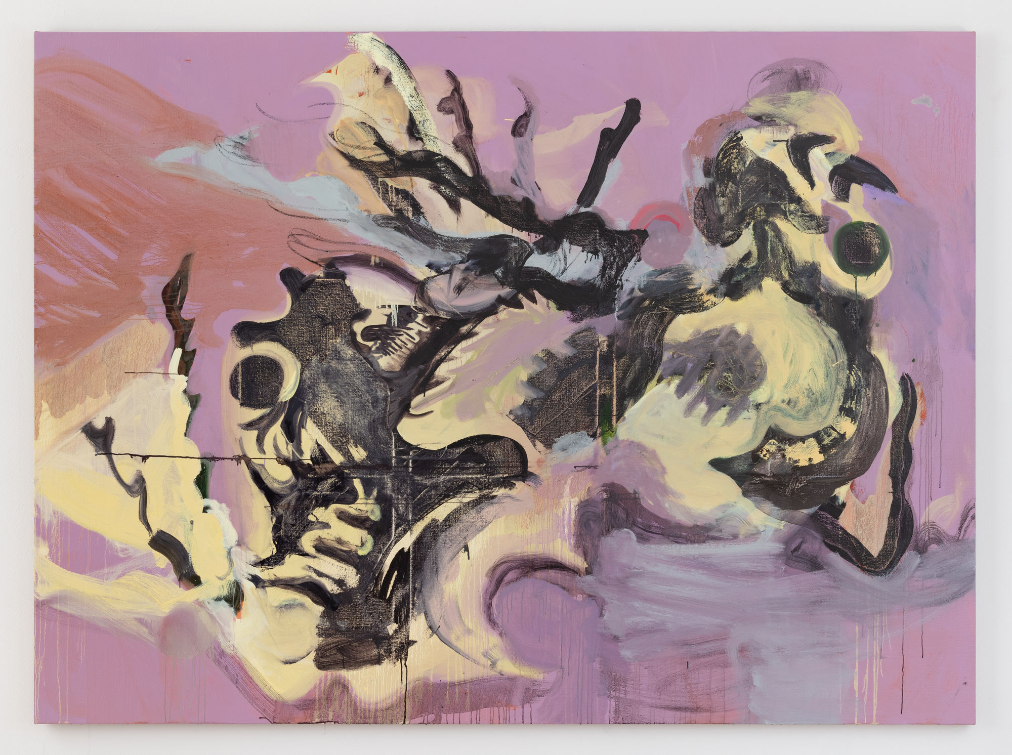 Flesh, 2024, oil on linen, 183 x 244 cm | 72 x 96 in