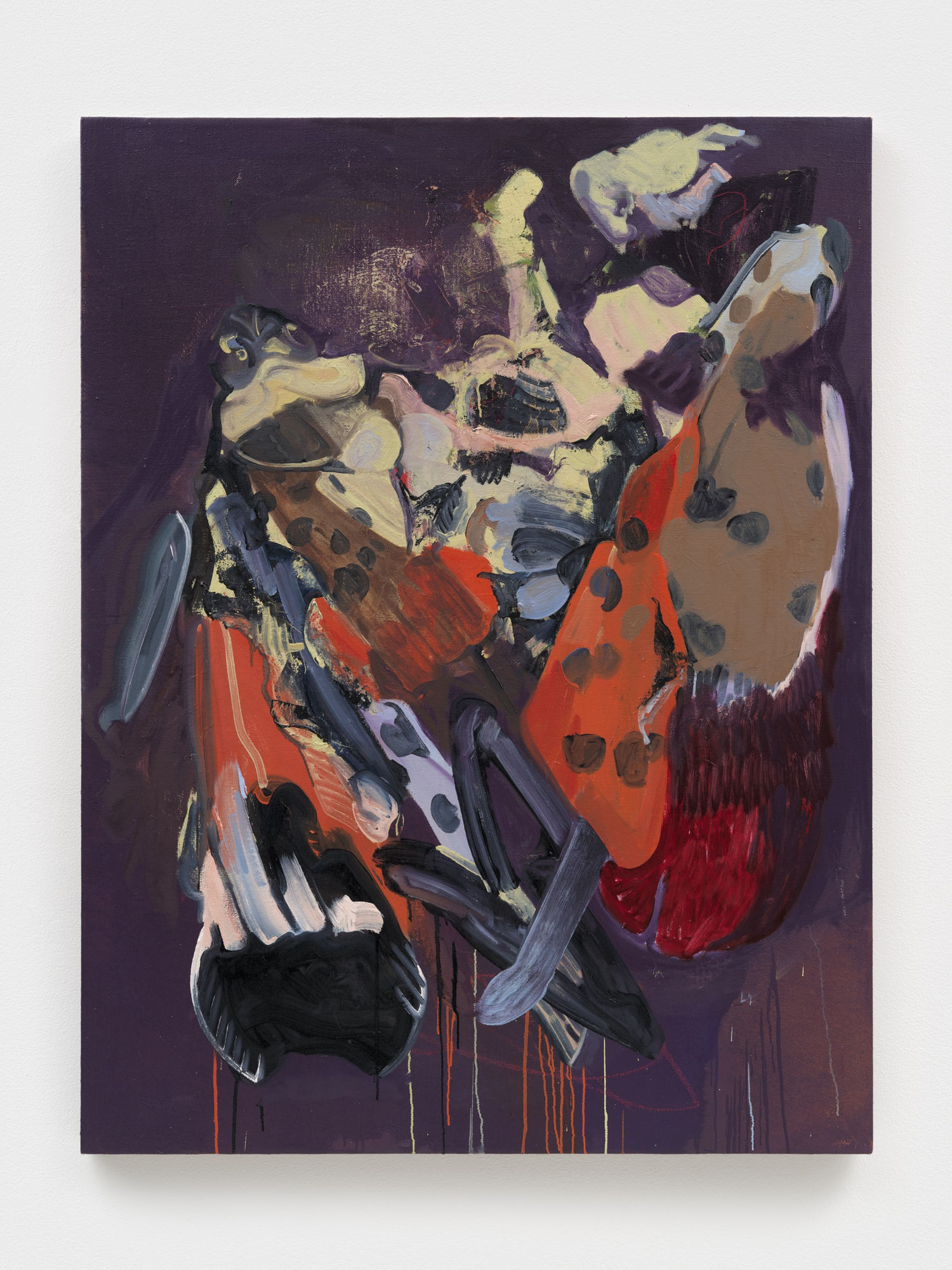 Invasive, 2023, oil on canvas, 107 x 140 cm | 42 x 55 in