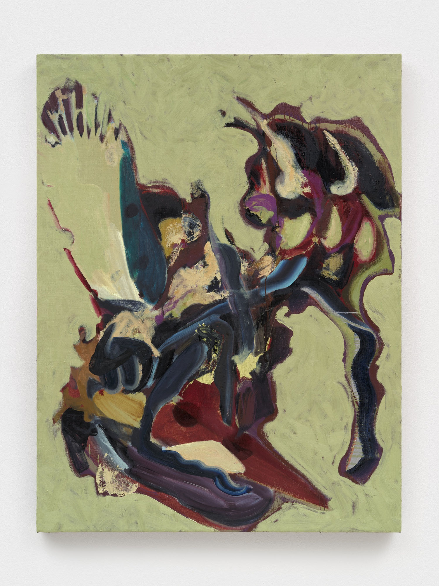 Invasive, 2023, oil on canvas, 107 x 140 cm | 42 x 55 in