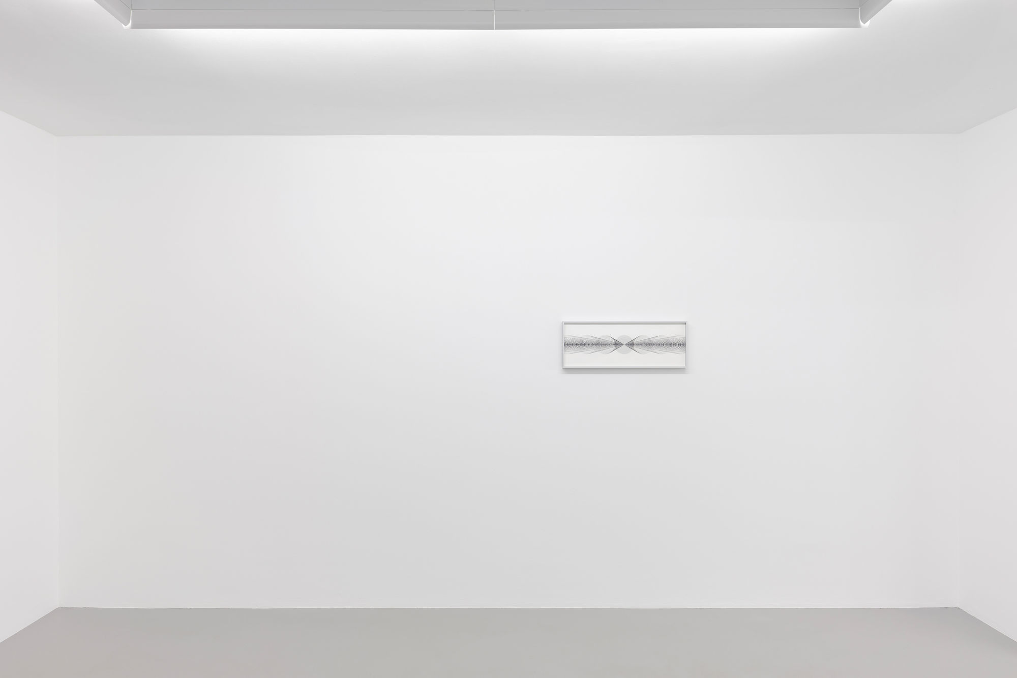 Untitled (Drawing), 2022, ink on paper, 24 x 65 cm