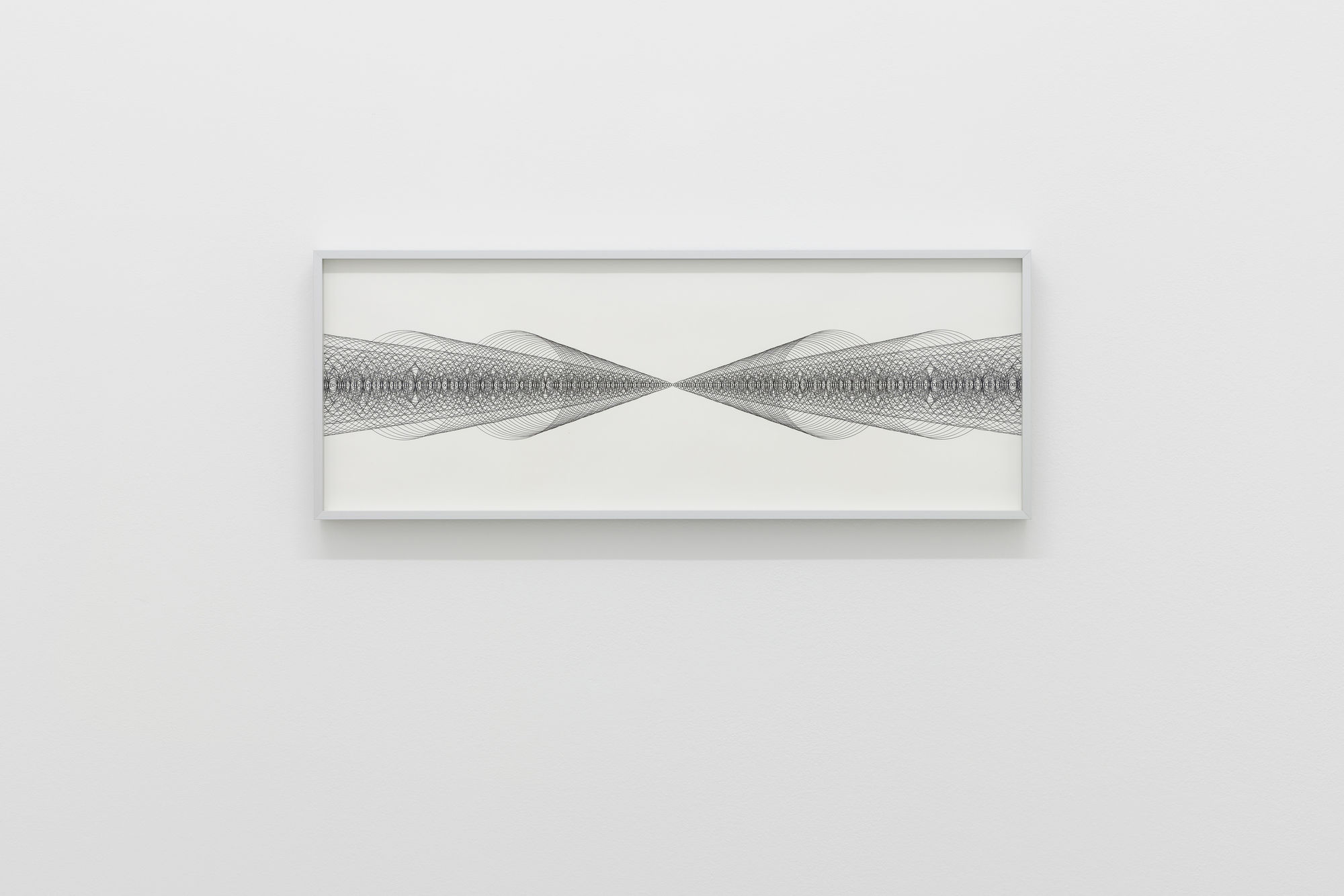 Untitled (Drawing), 2022, ink on paper, 24 x 65 cm