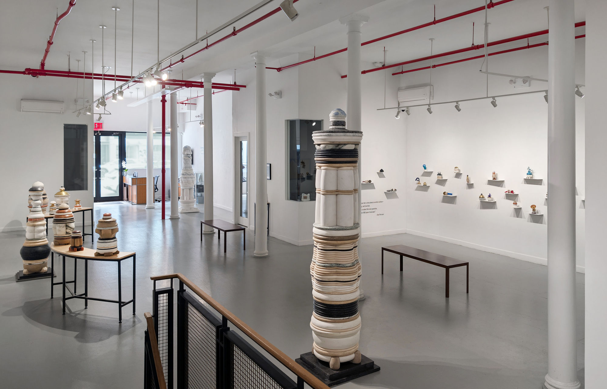 Installation View of our 2025 exhibition Don Porcaro: Lost Stories at Westwood Gallery NYC