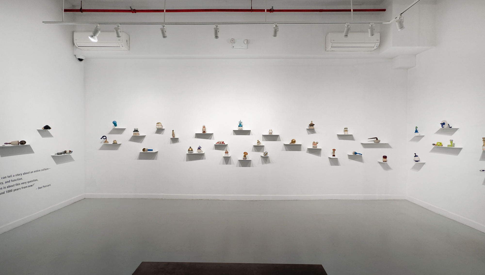 Installation View of our 2025 exhibition Don Porcaro: Lost Stories at Westwood Gallery NYC