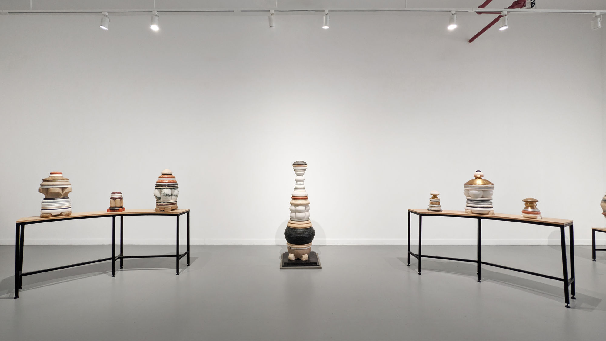 Installation View of our 2025 exhibition Don Porcaro: Lost Stories at Westwood Gallery NYC