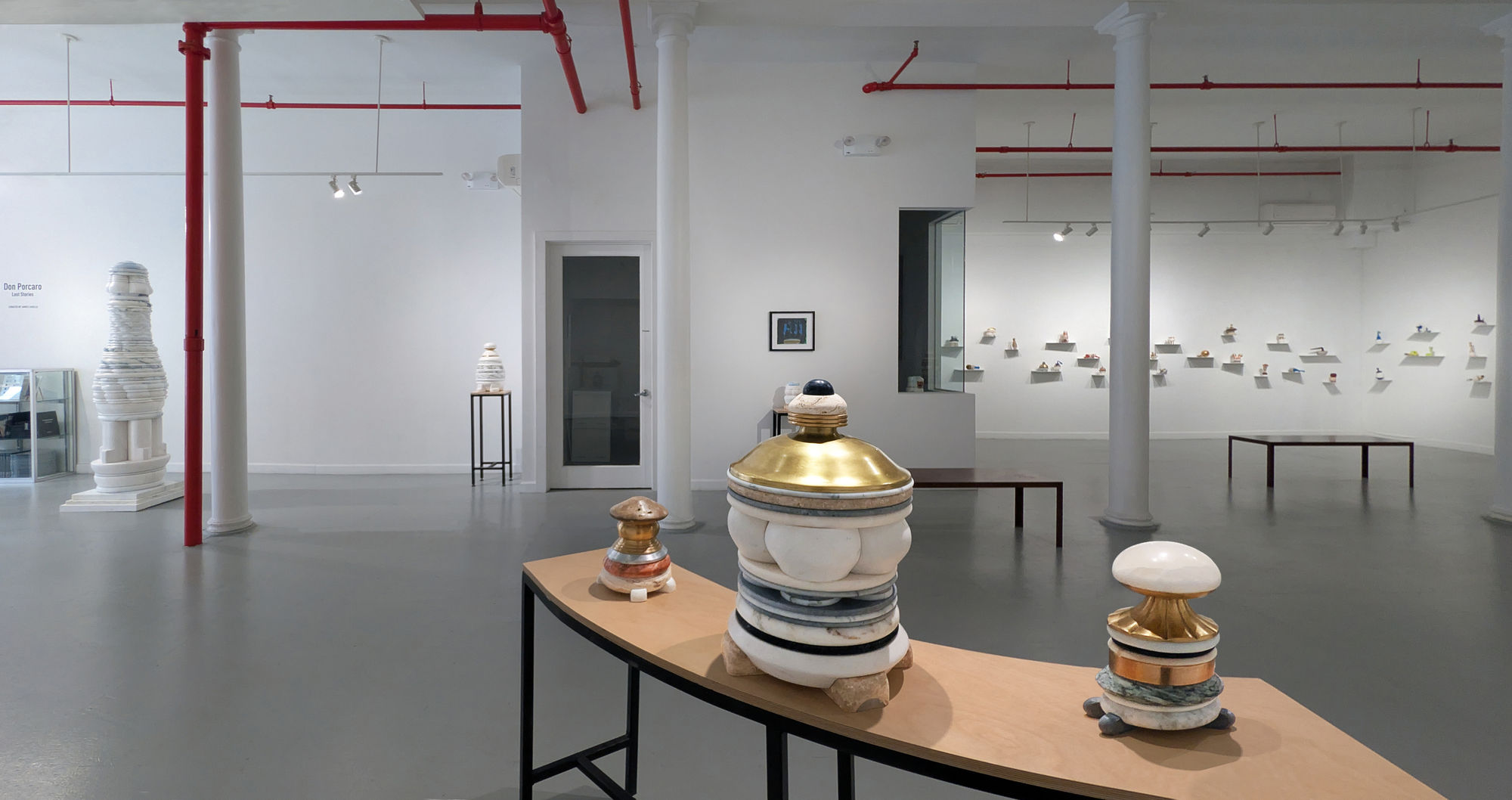 Installation View of our 2025 exhibition Don Porcaro: Lost Stories at Westwood Gallery NYC