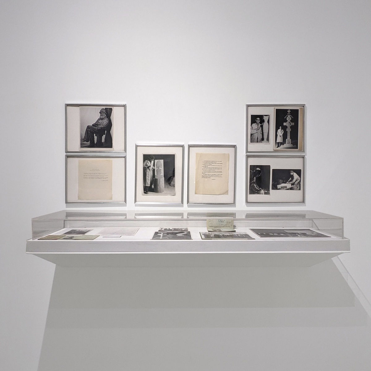 Installation view of Constantin Antonovici: Mythical Modernism at Westwood Gallery NYC 2021