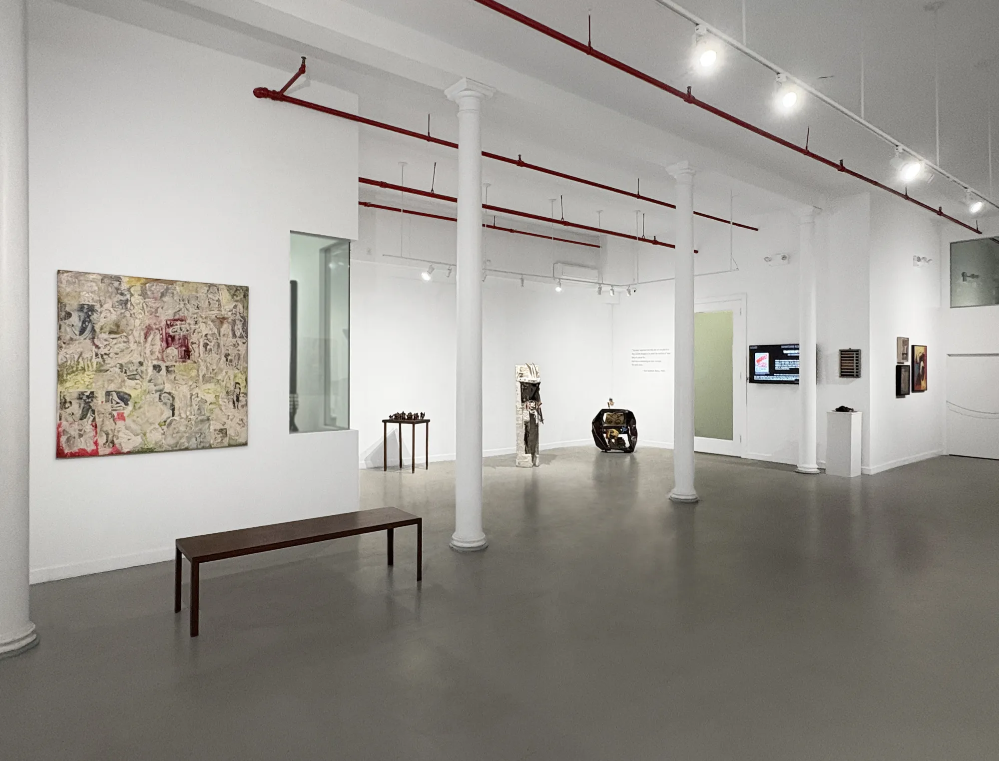 Installation View of 2026 exhibition, 'NO!art: Downtown Rebellion, 1960s' at Westwood Gallery NYC