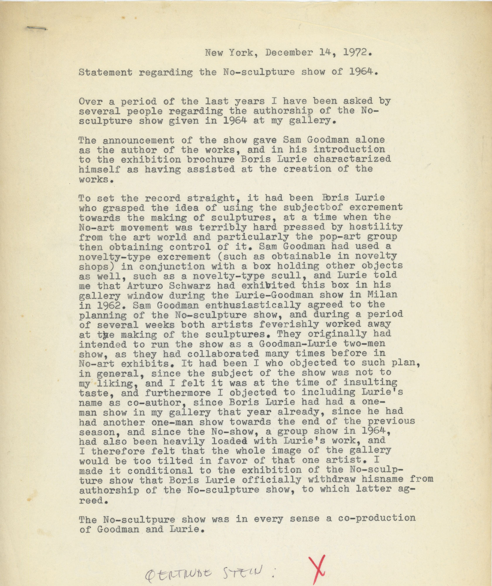 NO!art: Downtown Rebellion, 1960s