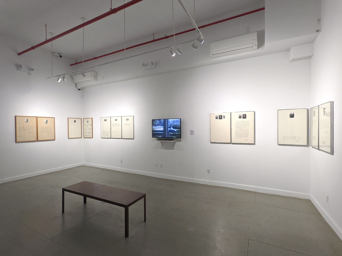 Installation view of Roger Welch: Expressions of Memory at Westwood Gallery NYC 2021