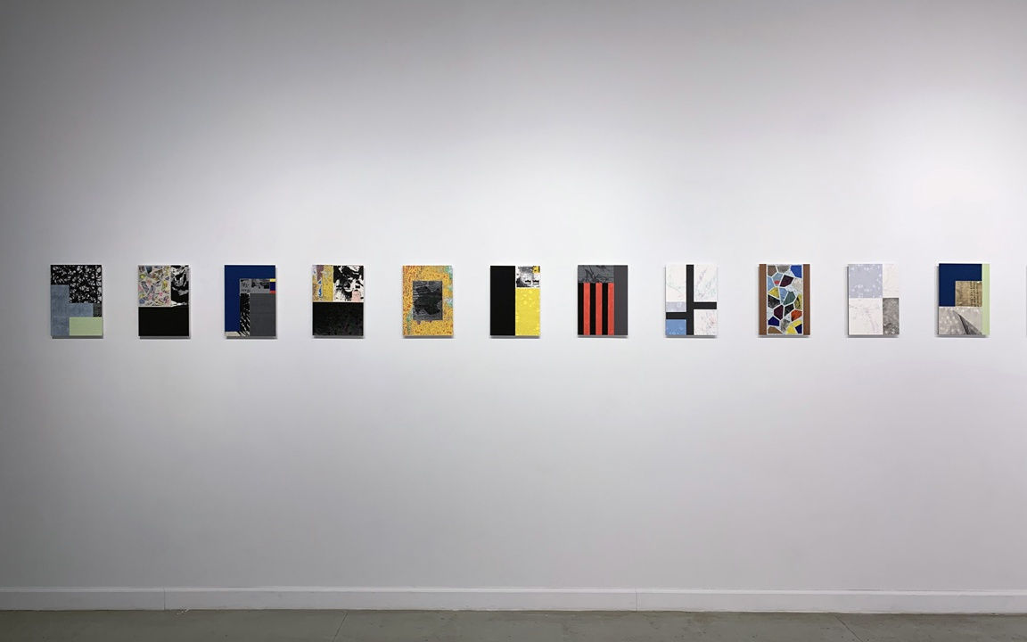 Installation view of Alan Steele: Unconditionally Constitutional at Westwood Gallery NYC 2020