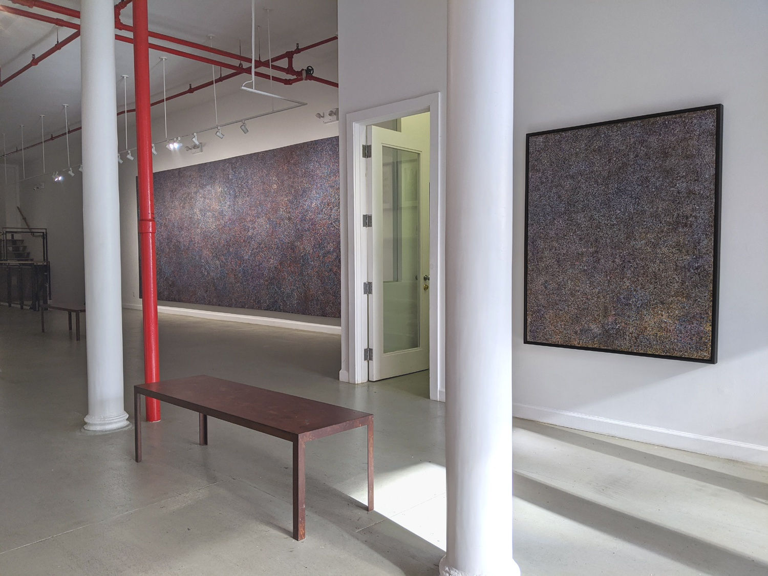 Installation view of James Juthstrom: Imagining the Cosmos at Westwood Gallery NYC 2020