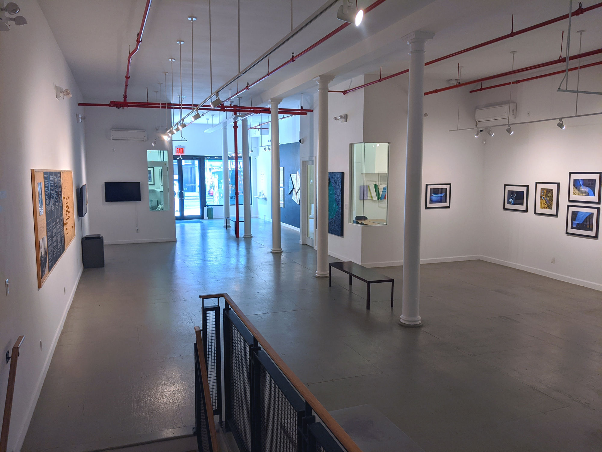 Installation view of Explorations in Process: Will Insley, Nobuho Nagasawa, Alan Steele, Roger Welch at Westwood Gallery NYC 2019