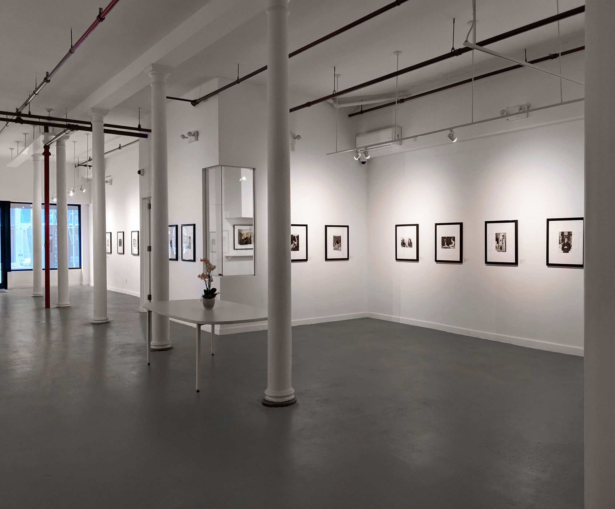 Installation view of 2018 exhibition Director's Cut: 1960s Vintage Photographs at Westwood Gallery NYC, New York