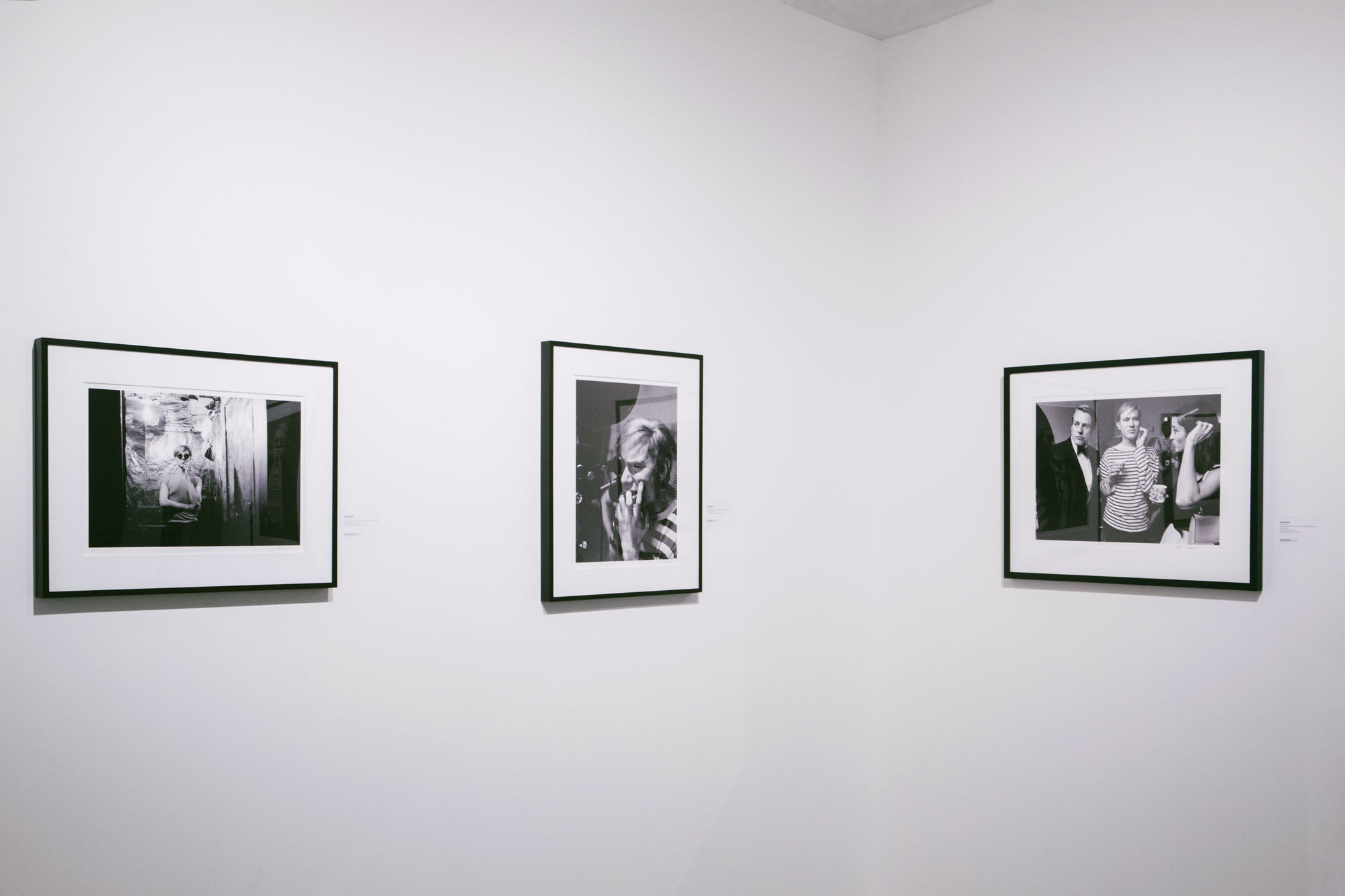 Installation view of 2018 exhibition Bob Adelman: New York Artists at Westwood Gallery NYC