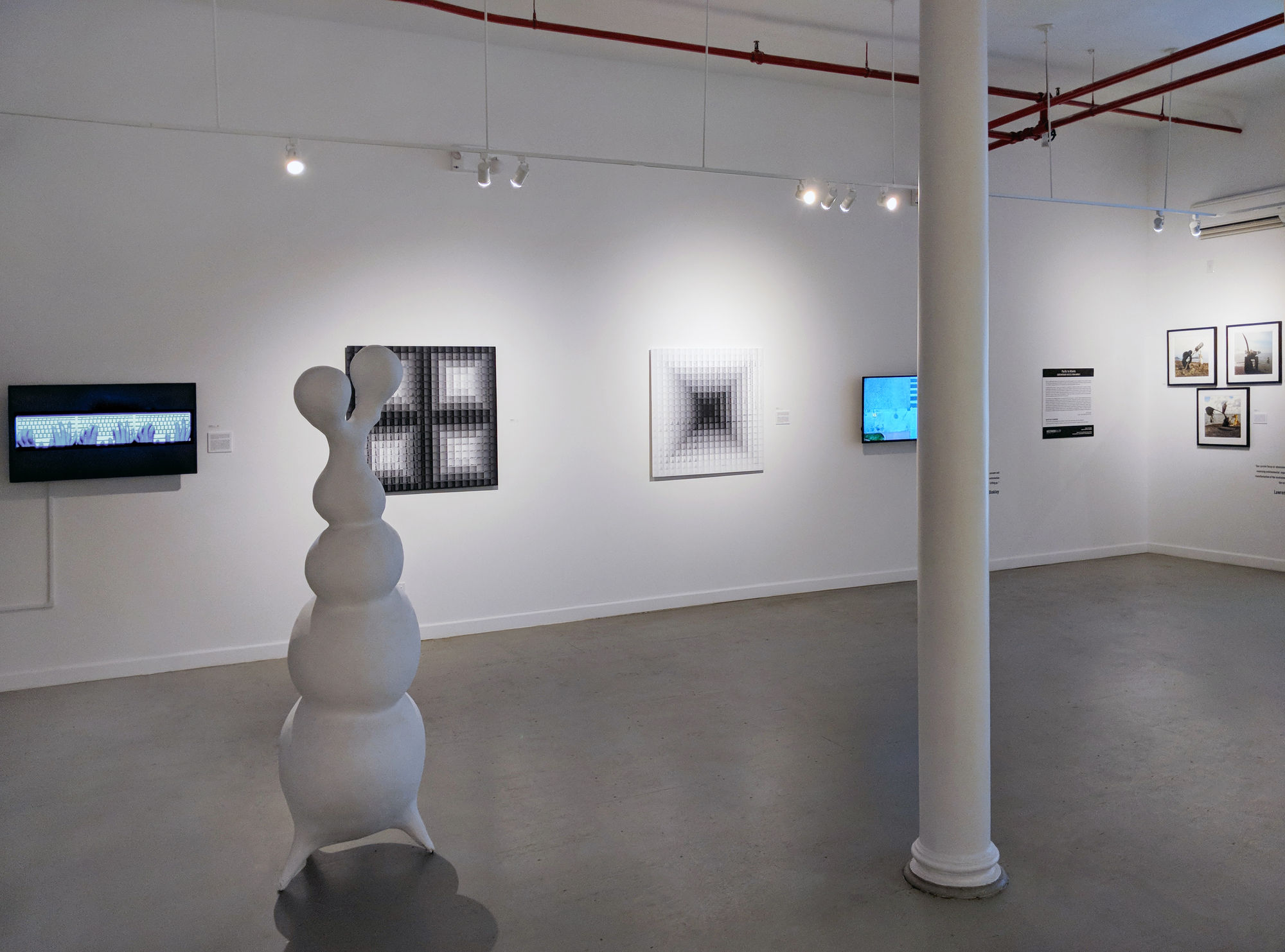 Installation View of 2017 exhibition Pacific to Atlantic: Contemporary Artists // Hawaii to Atlantic at Westwood Gallery NYC