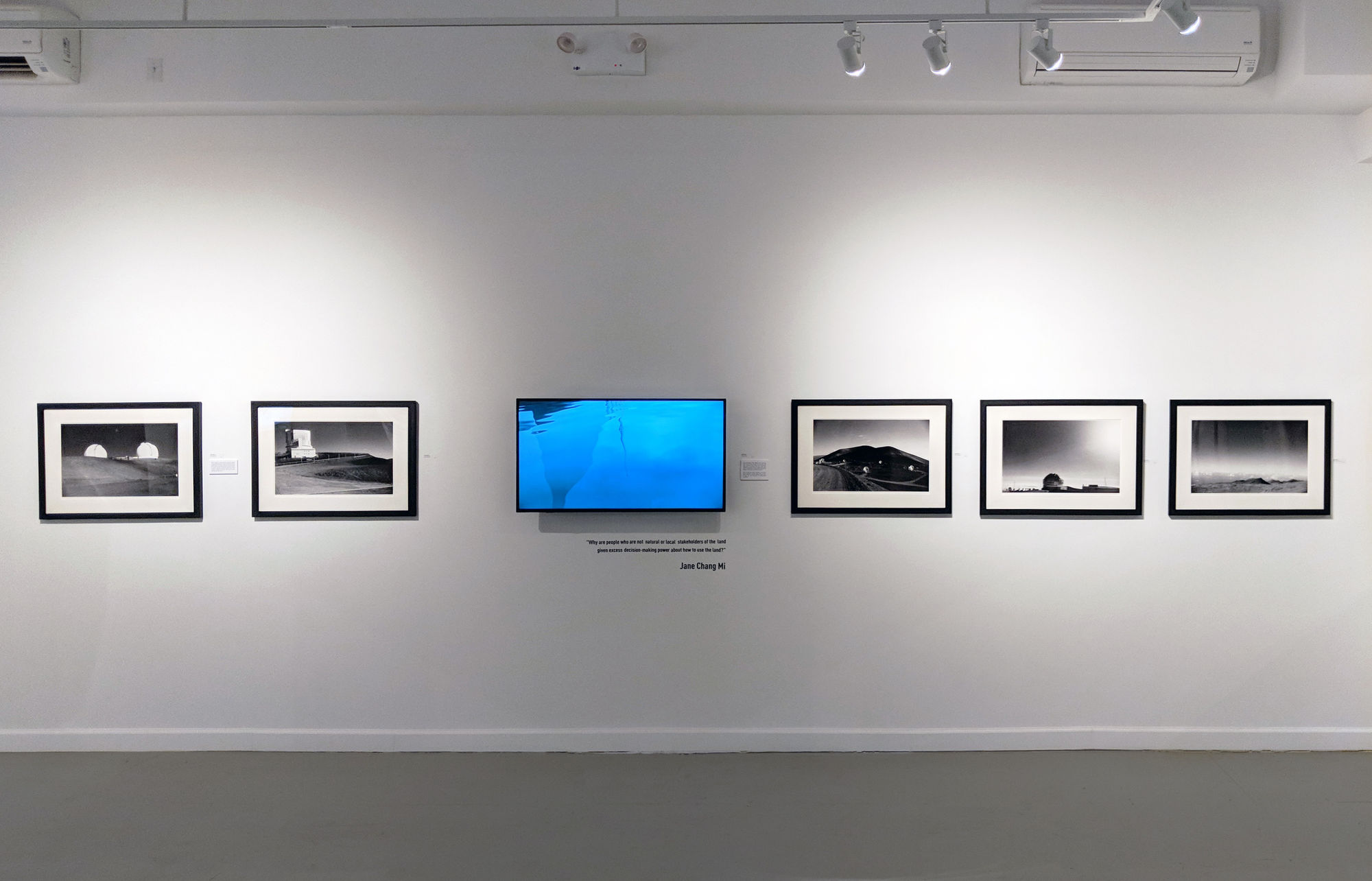 Installation View of 2017 exhibition Pacific to Atlantic: Contemporary Artists // Hawaii to Atlantic at Westwood Gallery NYC