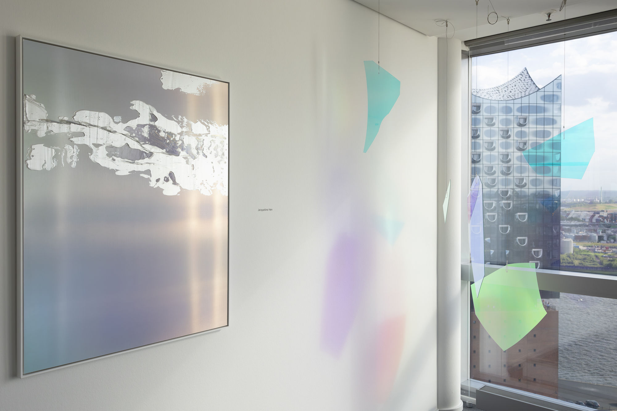 Installation view | #008 LICHT - Taylor Wessing, Hamburg | Photo: Ralf Gellert