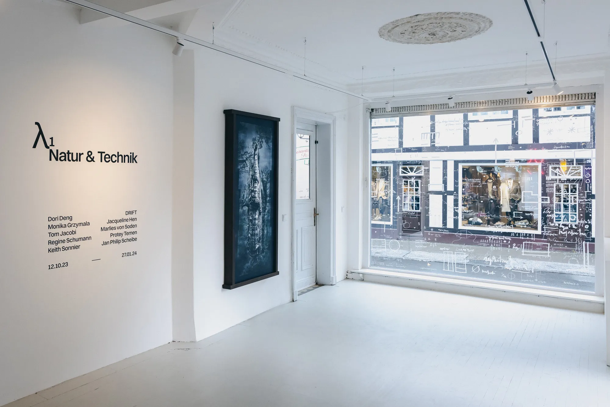 Exhibition view "λ1 — Natur & Technik" | Galerie Watson, Hamburg | Photo: David Reineke