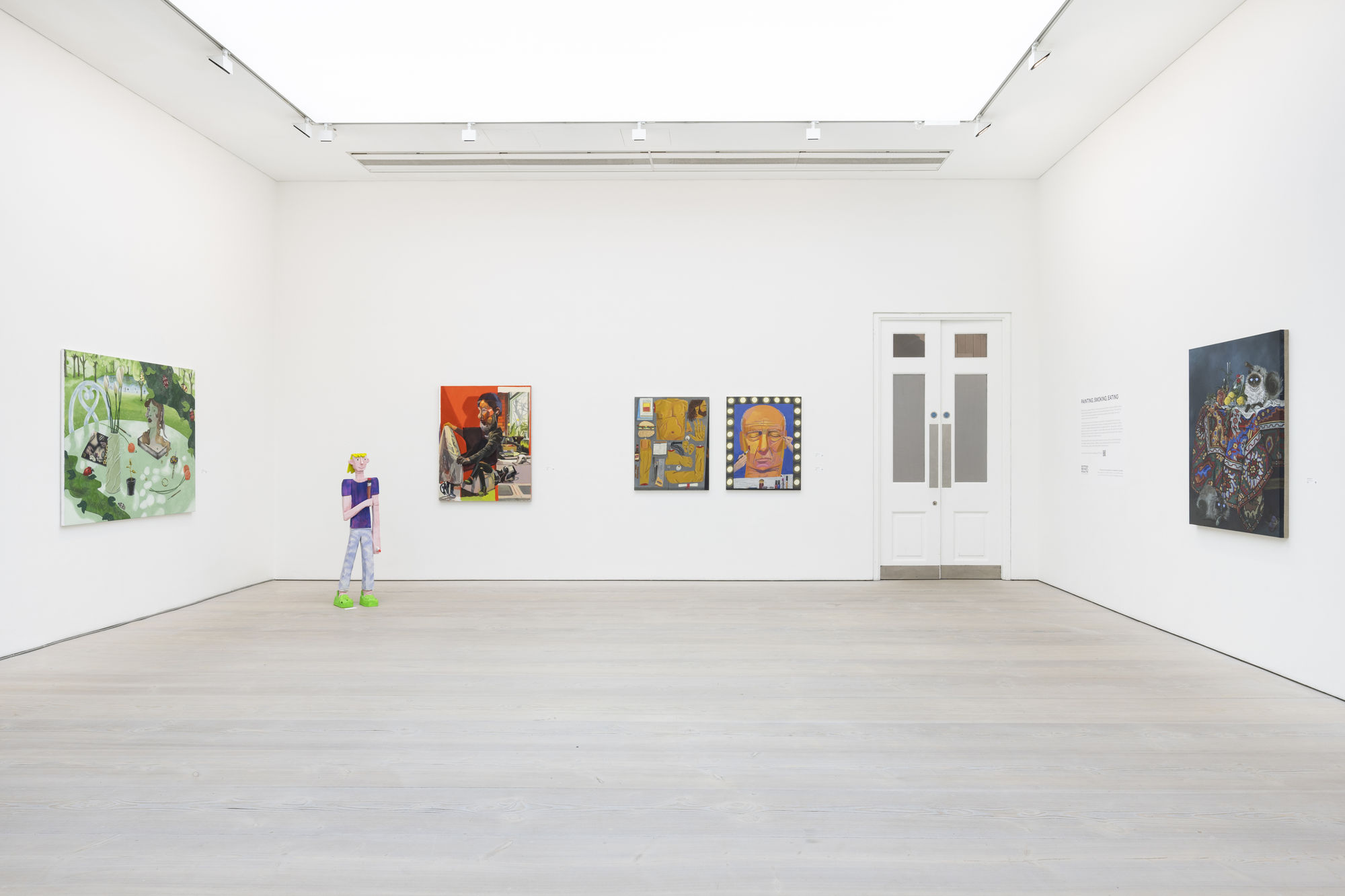 PAINTING, SMOKING, EATING