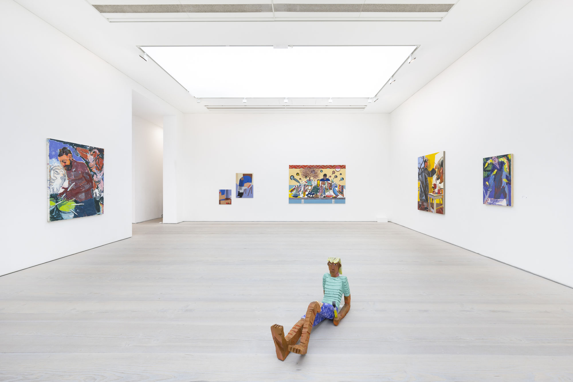 PAINTING, SMOKING, EATING