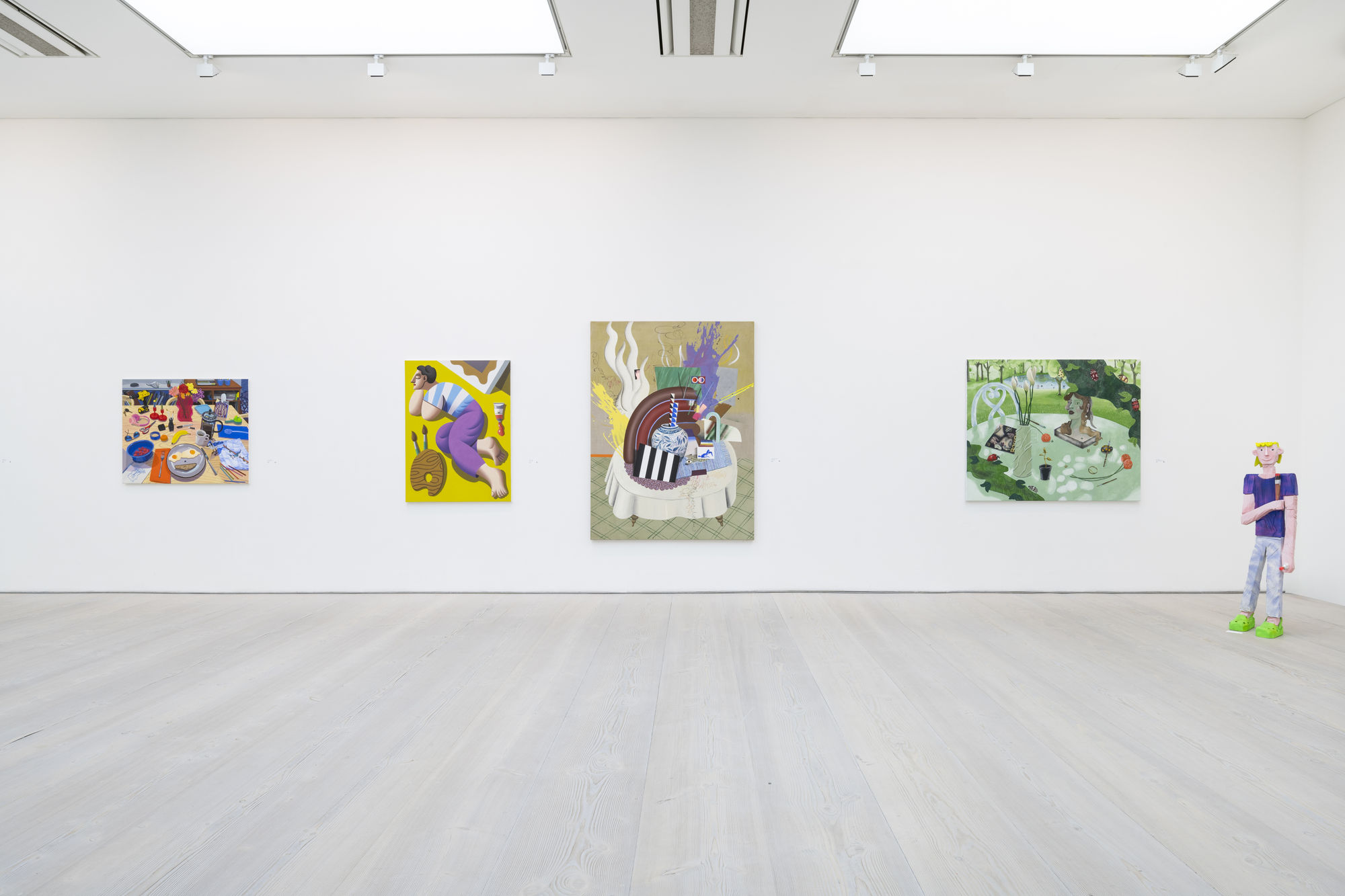 PAINTING, SMOKING, EATING