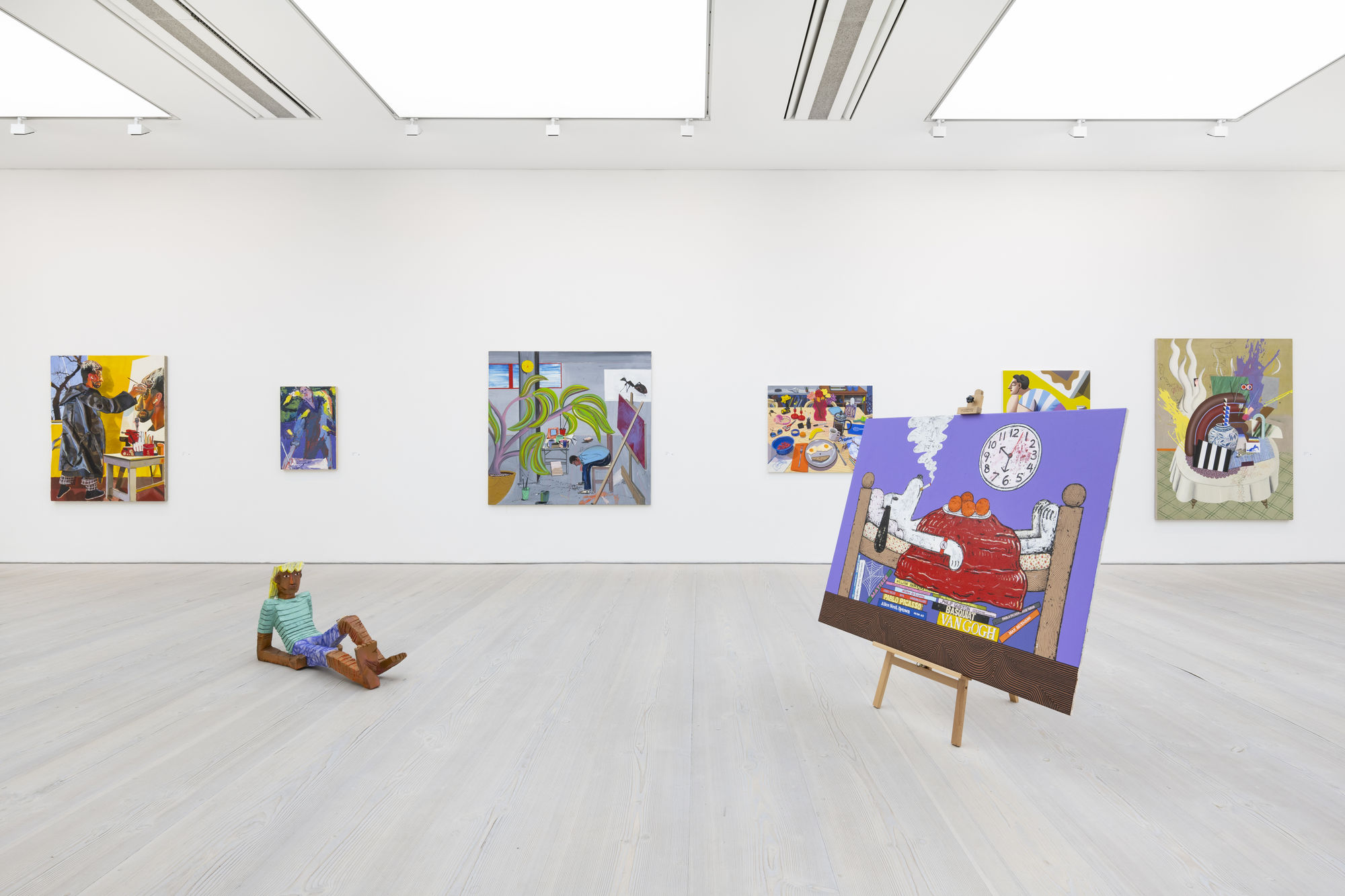 PAINTING, SMOKING, EATING