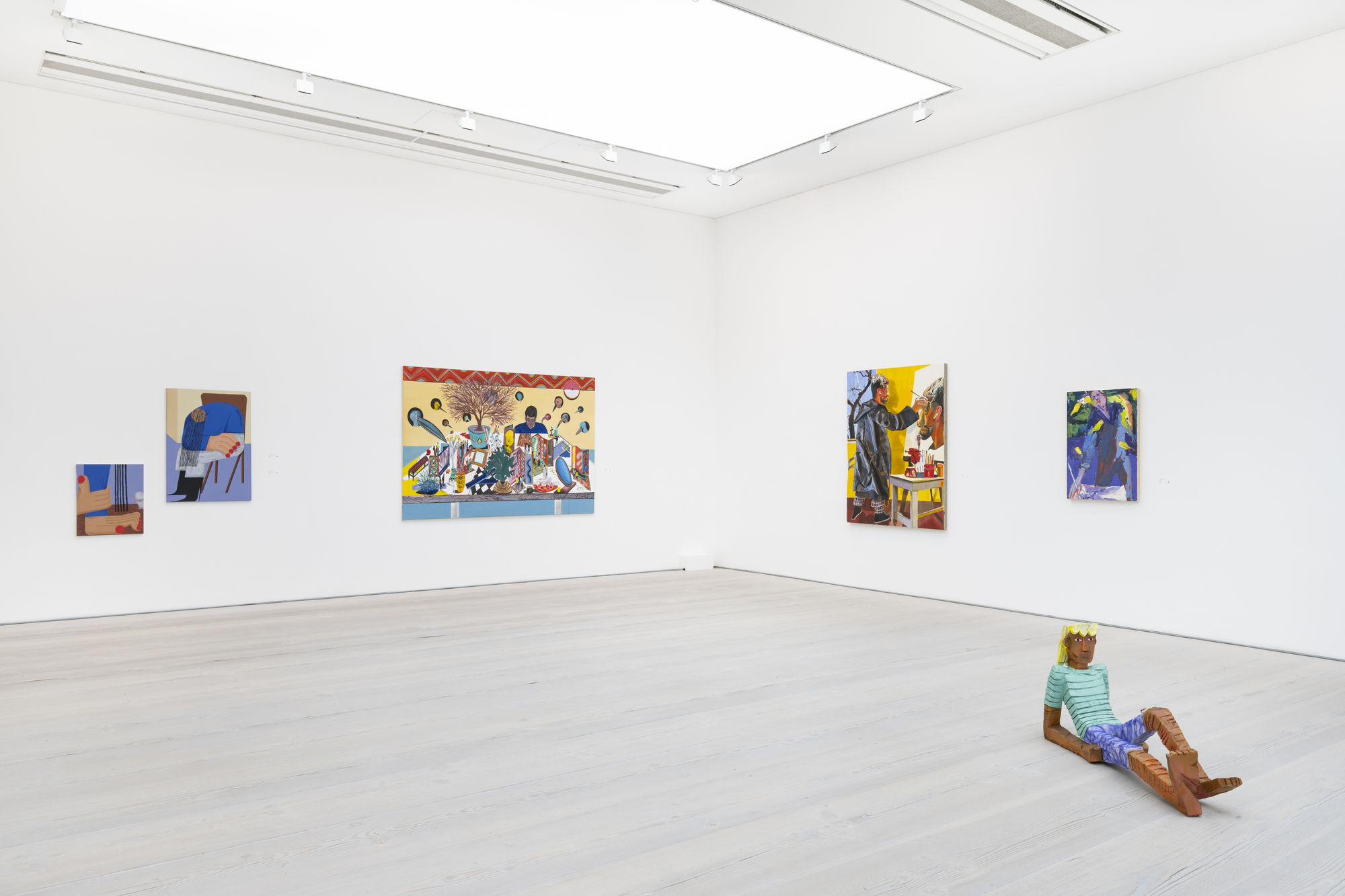 PAINTING, SMOKING, EATING