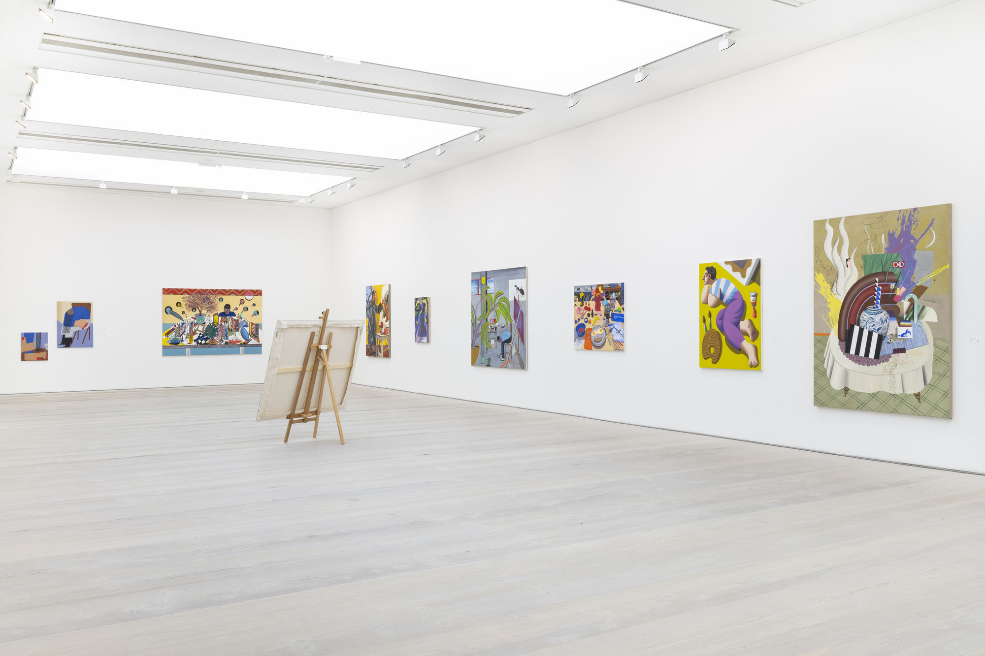 PAINTING, SMOKING, EATING