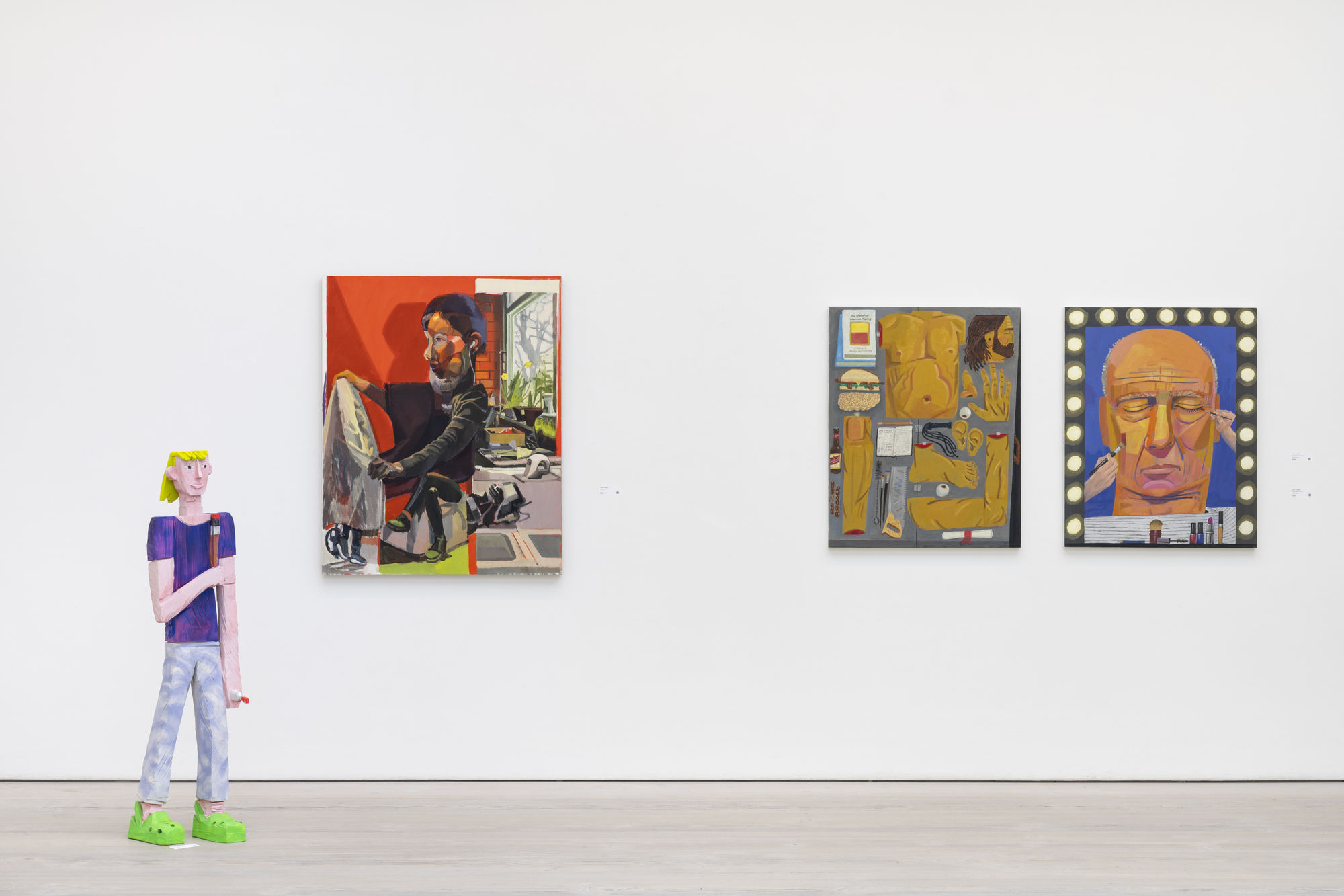 PAINTING, SMOKING, EATING