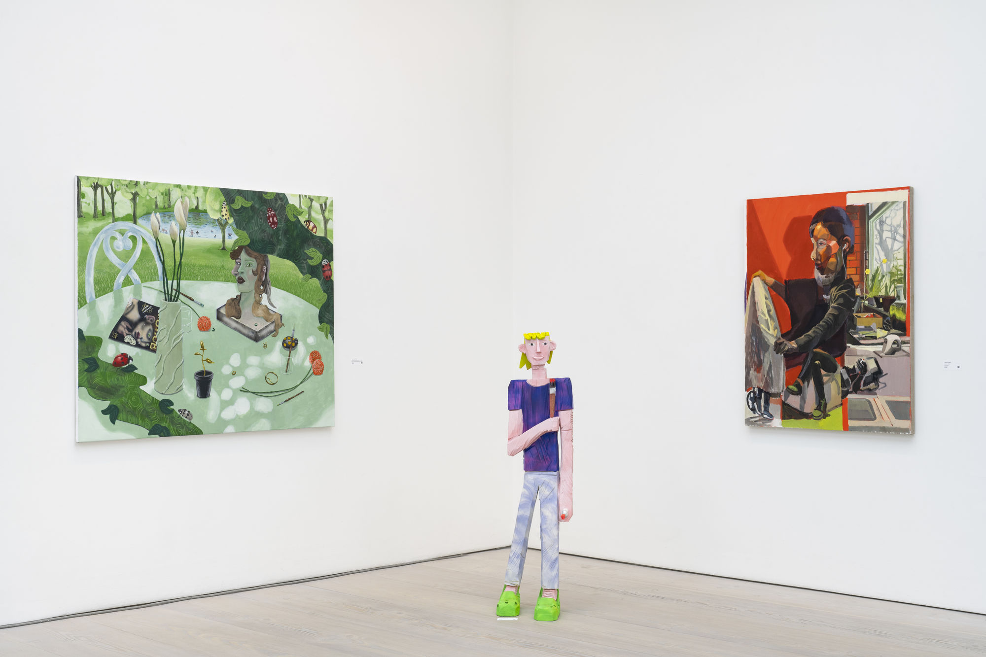 PAINTING, SMOKING, EATING