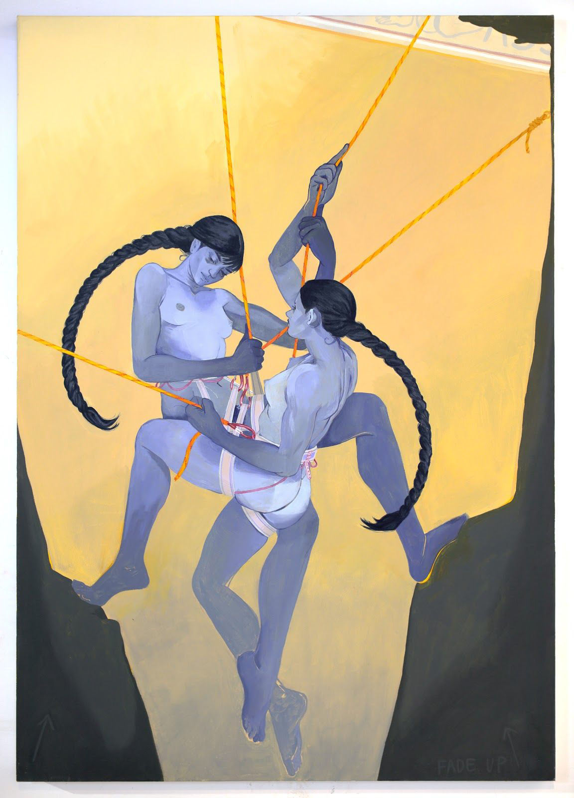 NADIA WAHEED, Mountain Climbers, 2018