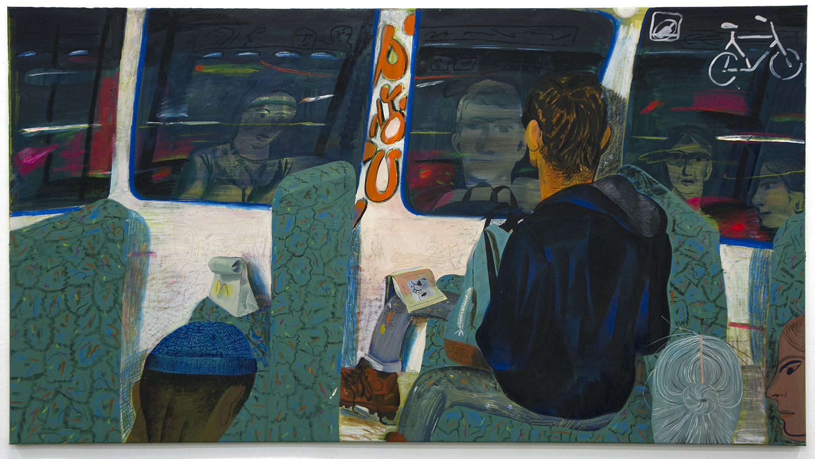 LOUIS FRATINO, Night Train, 2016