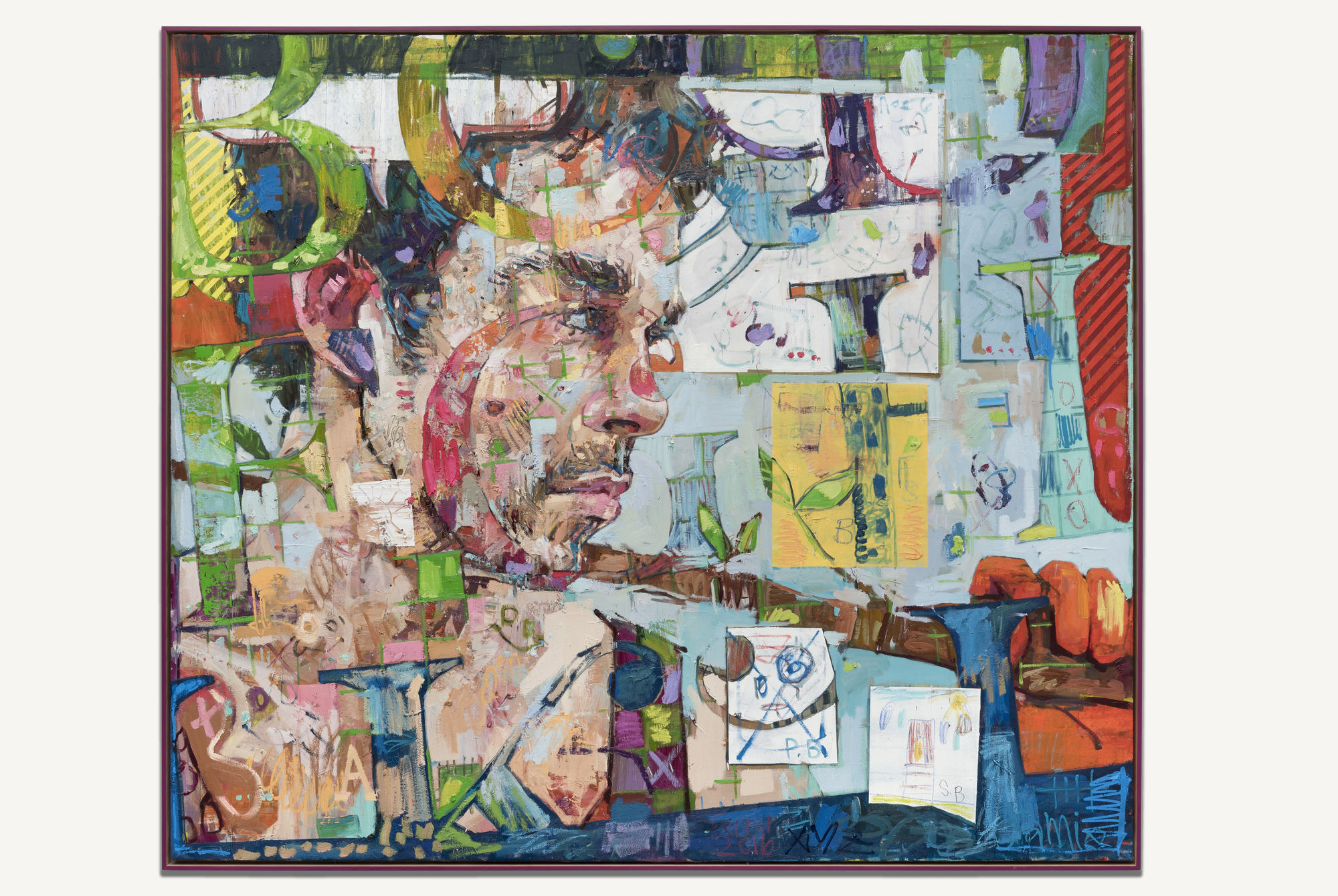 ANDREW SALGADO, Alphabet Soup, 2016