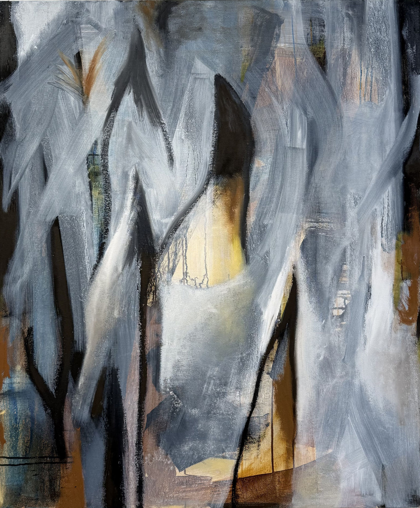 A colorful abstract painting