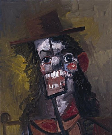 The Lunatic, 2004 Oil on canvas 46cm x 39cm