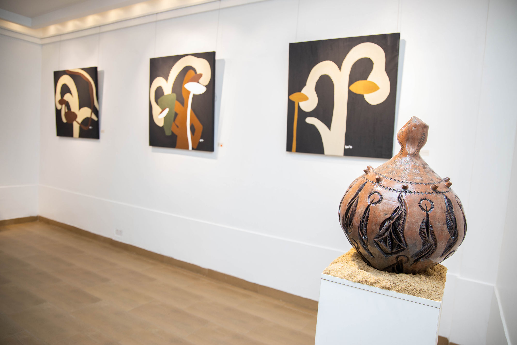 Lulama Wolf & Anne Adams 2021 Installation view