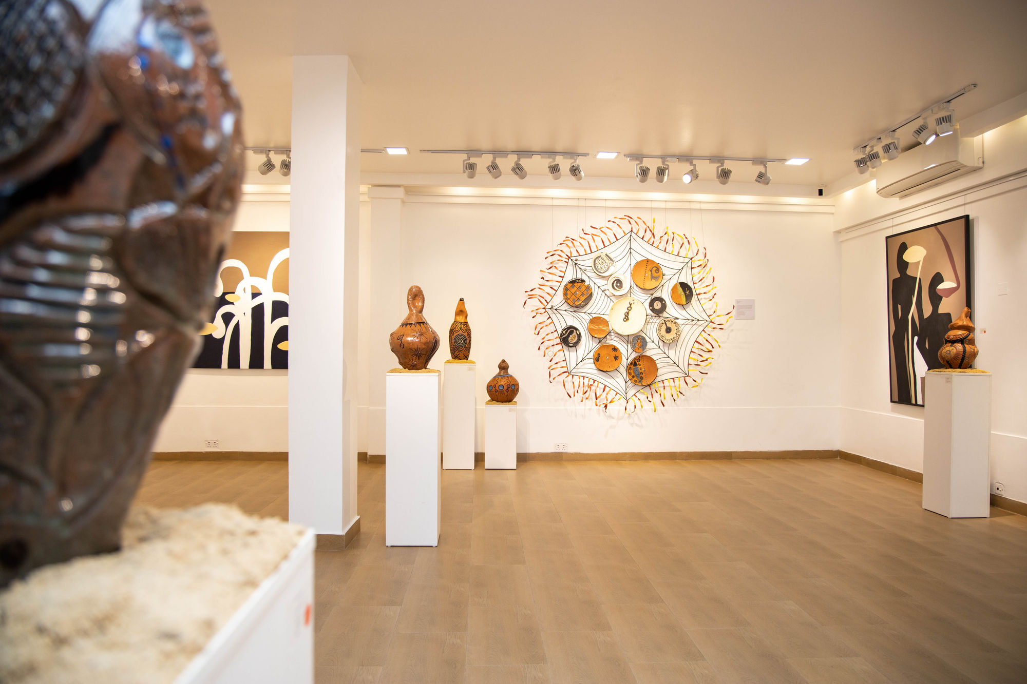 Lulama Wolf & Anne Adams 2021 Installation view