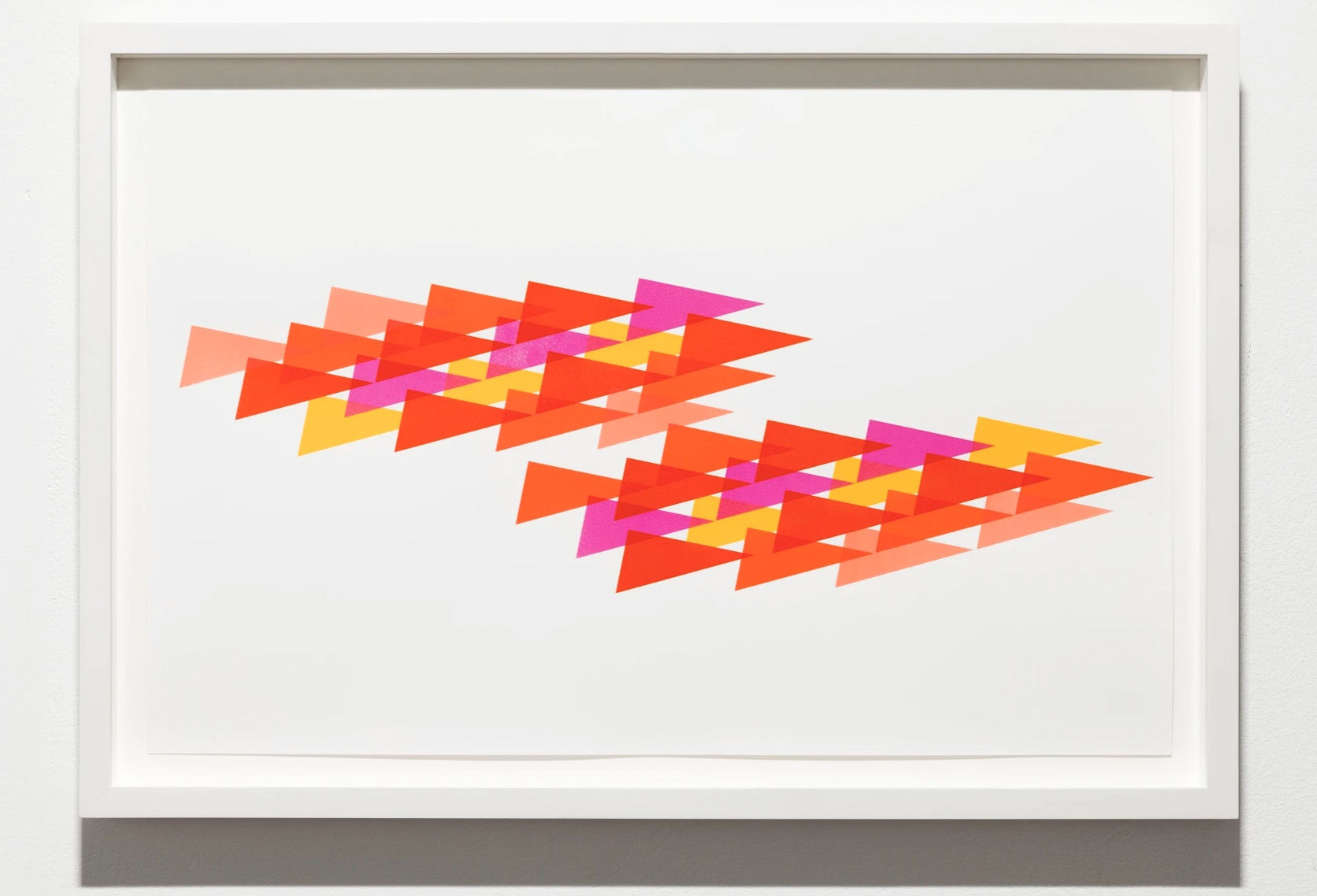 Fiona Grady, Passing Time I, 2018, unique screenprint