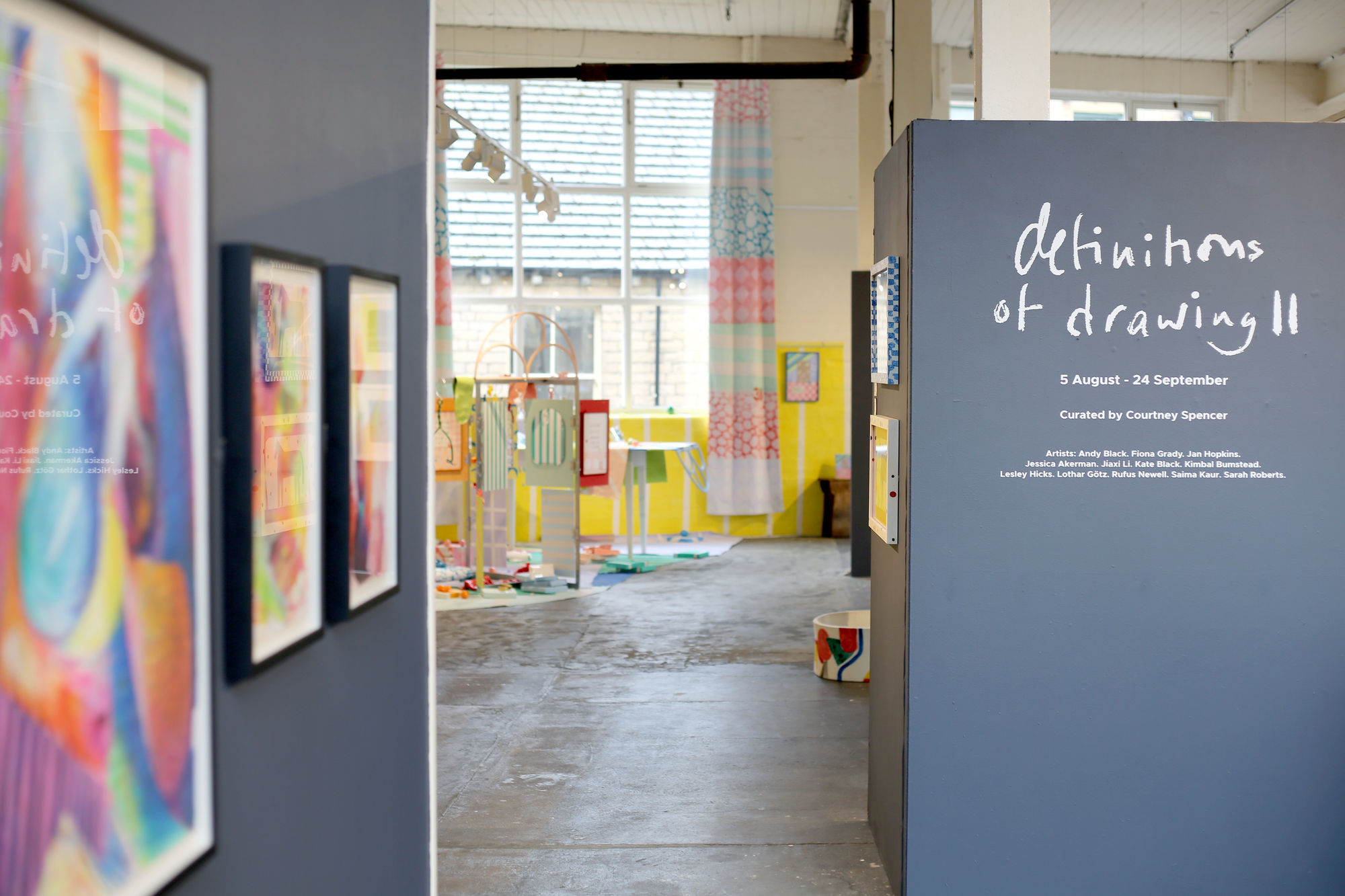 Definitions of Drawing II installation view, Photo: Sunny Bank Mills Gallery